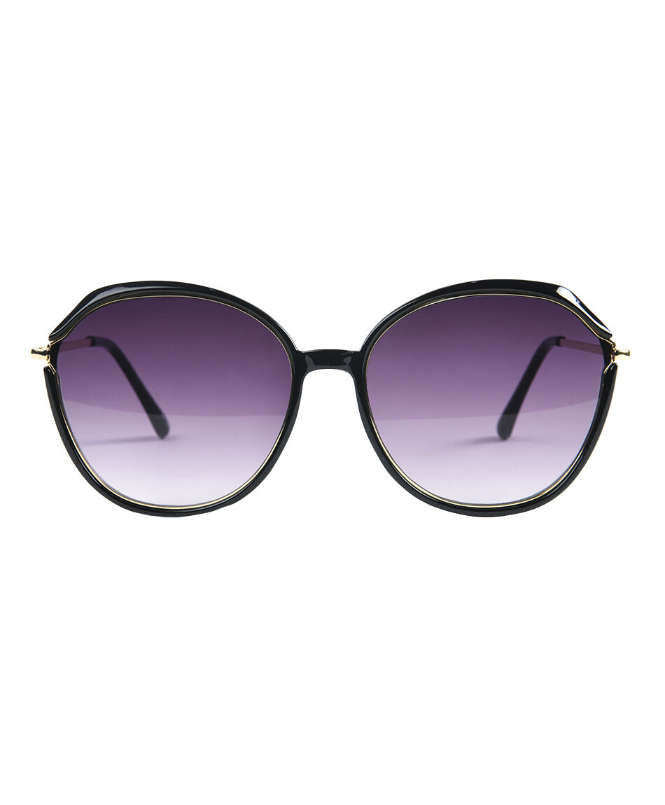Lentes mujer redondo degrad&eacute; protecci&oacute;n uv