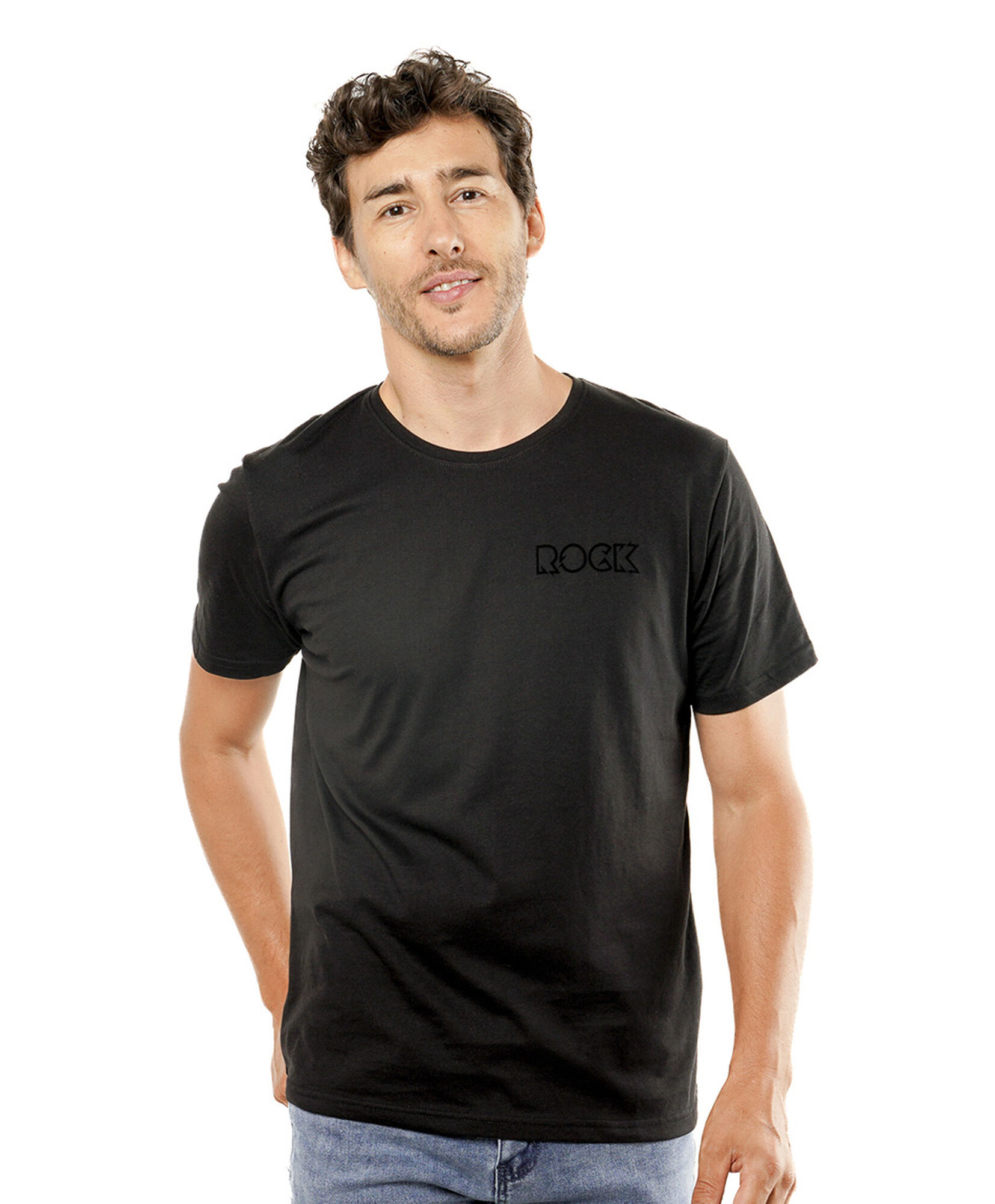 Polera hombre palabra colores Polera hombre palabra colores