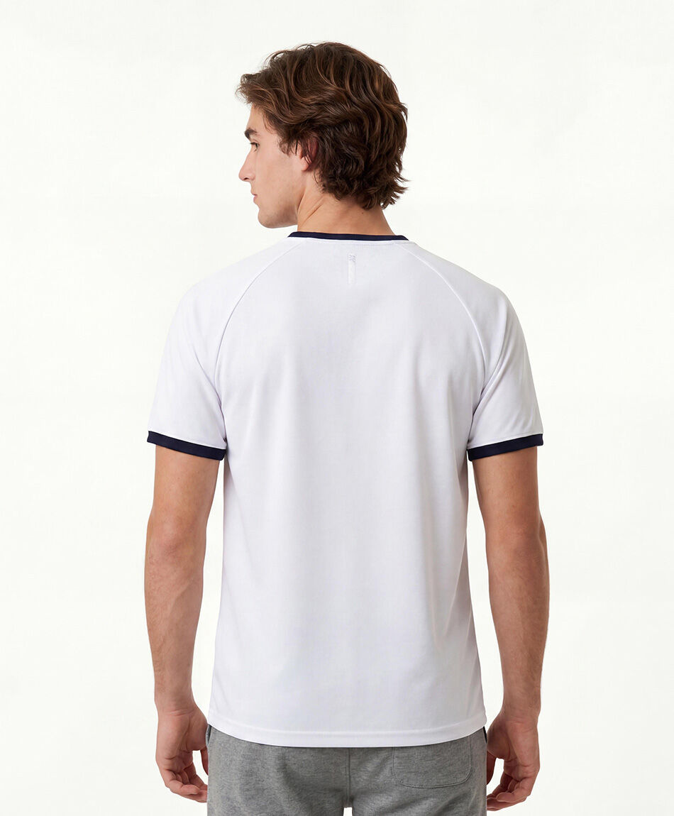 Polera deportiva hombre degrad&eacute; f&uacute;tbol
