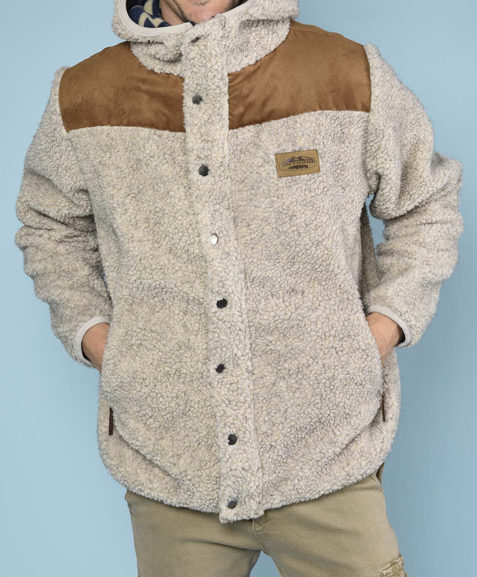Casaca sherpas  forrada
