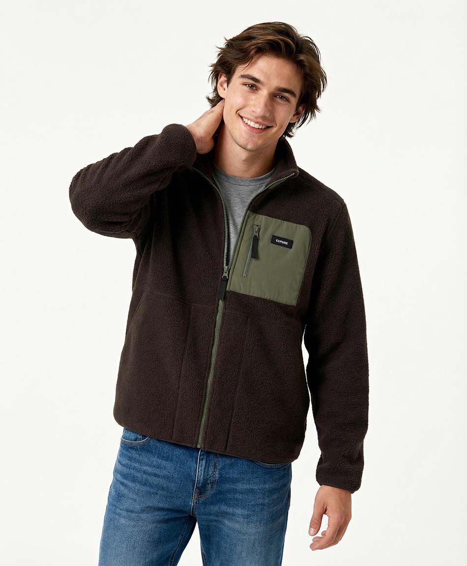 Chaqueta hombre heave fleece