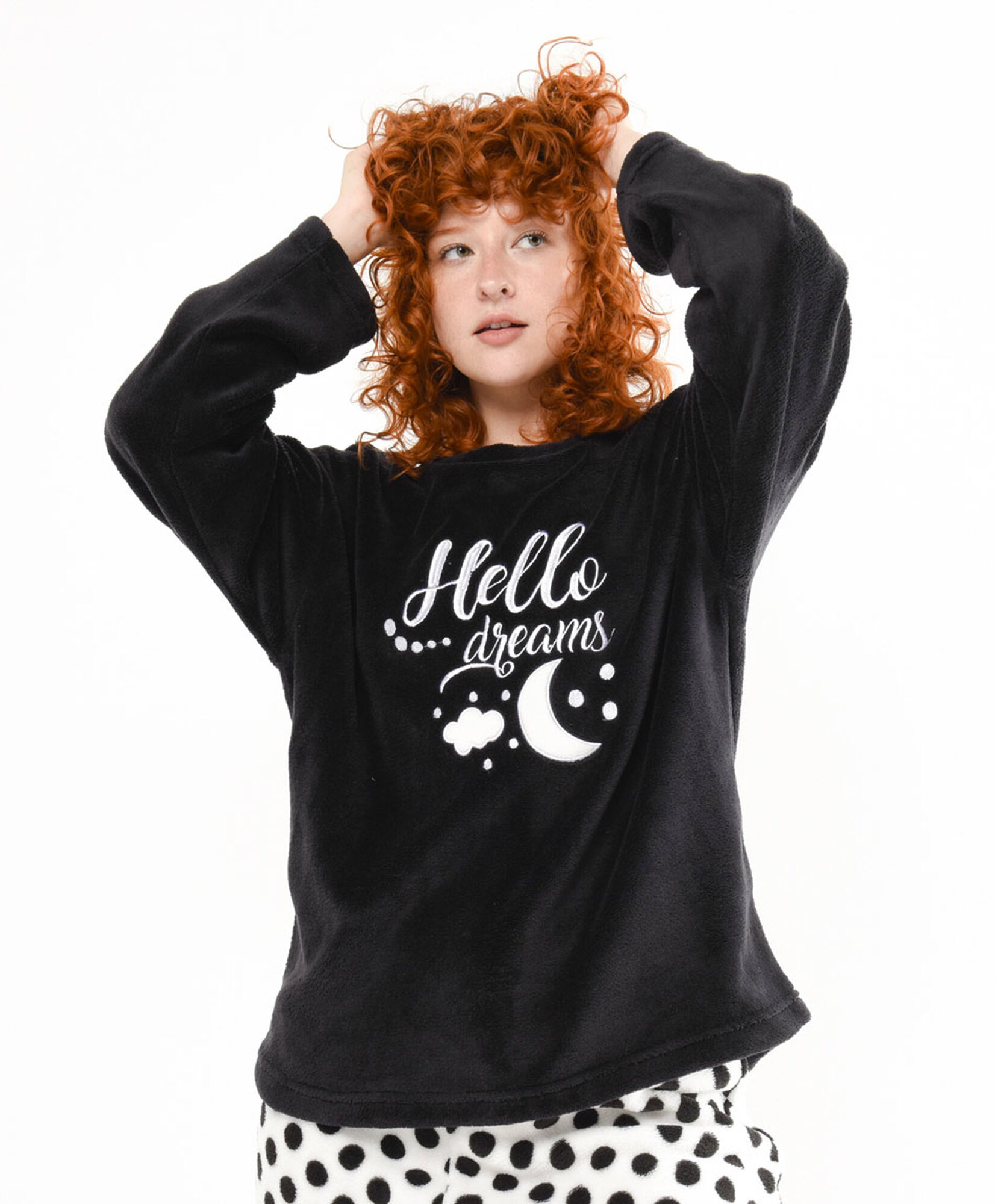 Pijama mujer polar puntos Pijama mujer polar puntos
