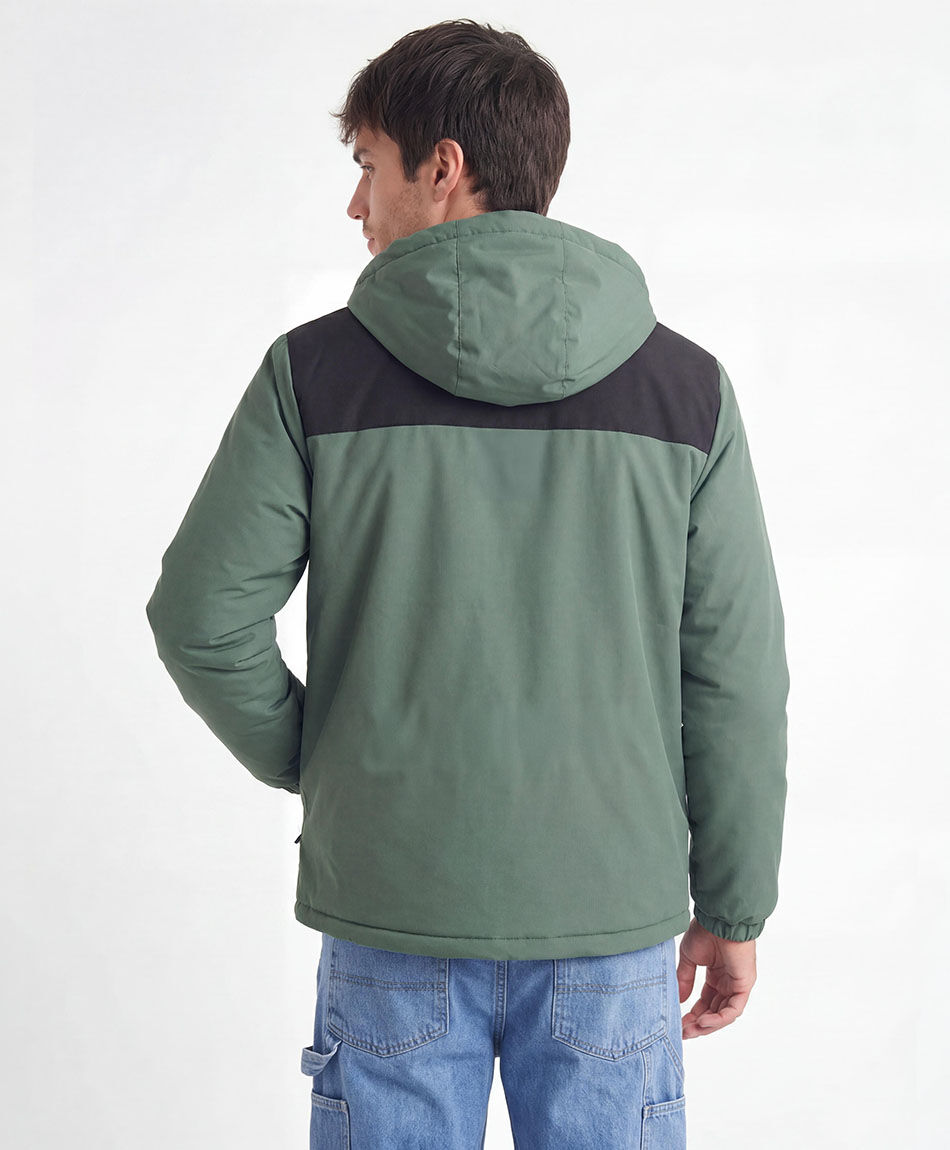 Chaqueta hombre outdoor pliegues
