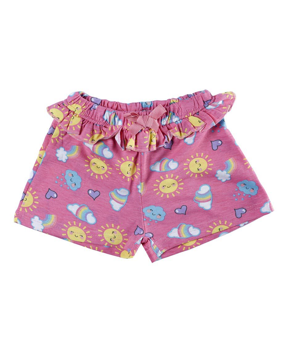 Short estampado