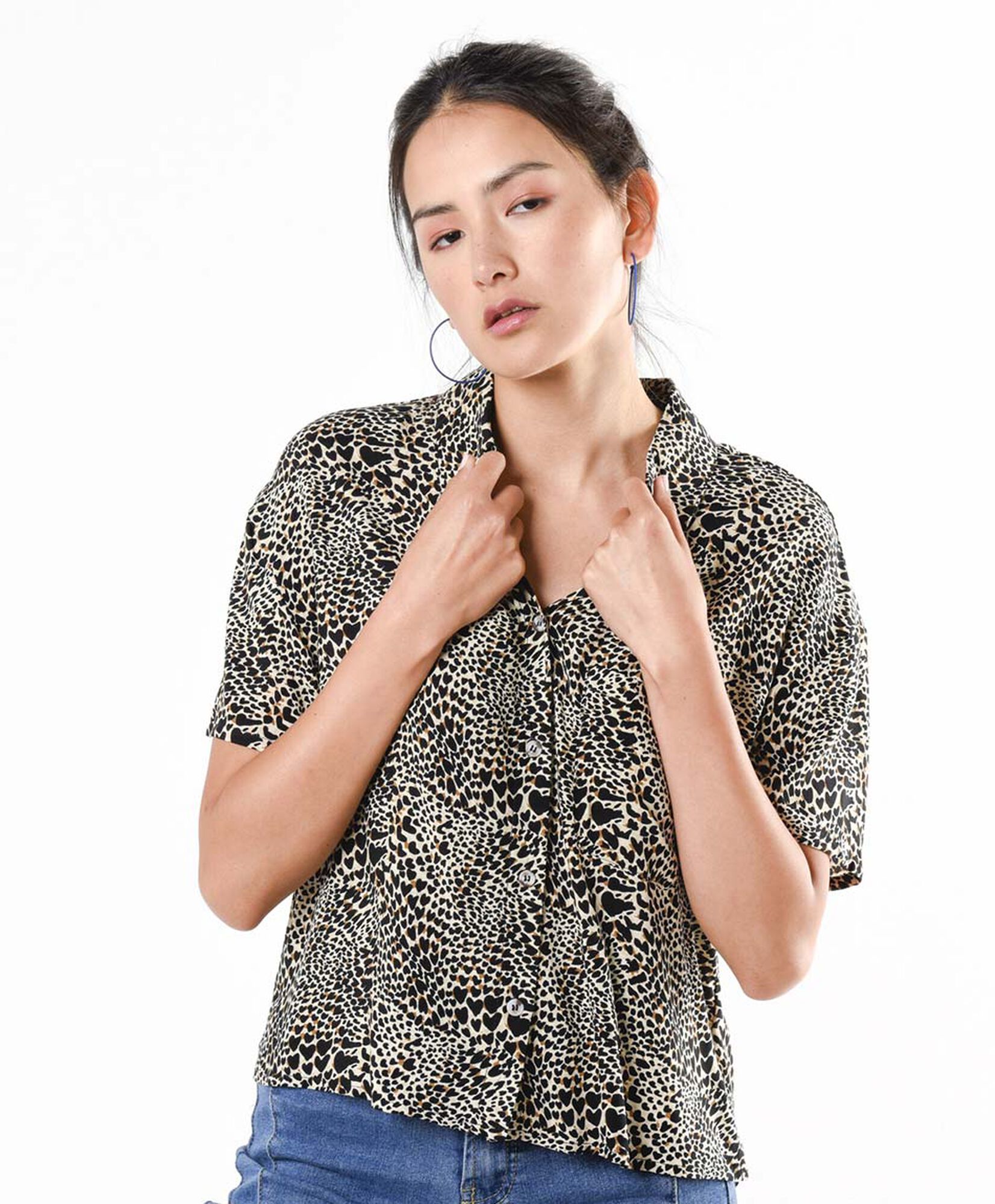 Blusa mujer animal print Blusa mujer animal print