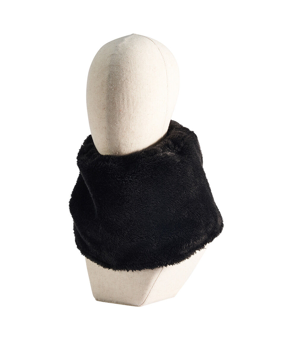 Cuello hombre coral forrado