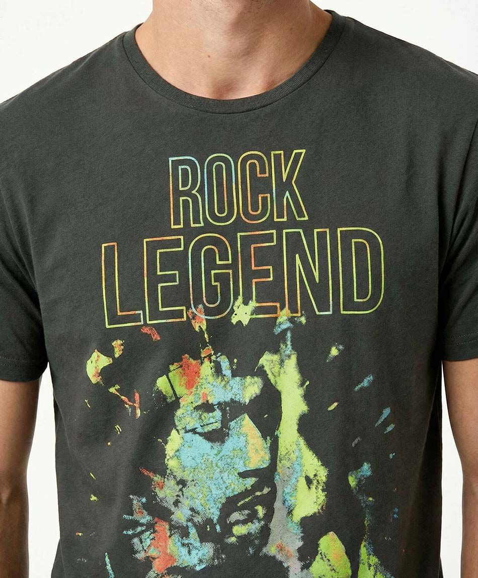 Polera hombre rock legend