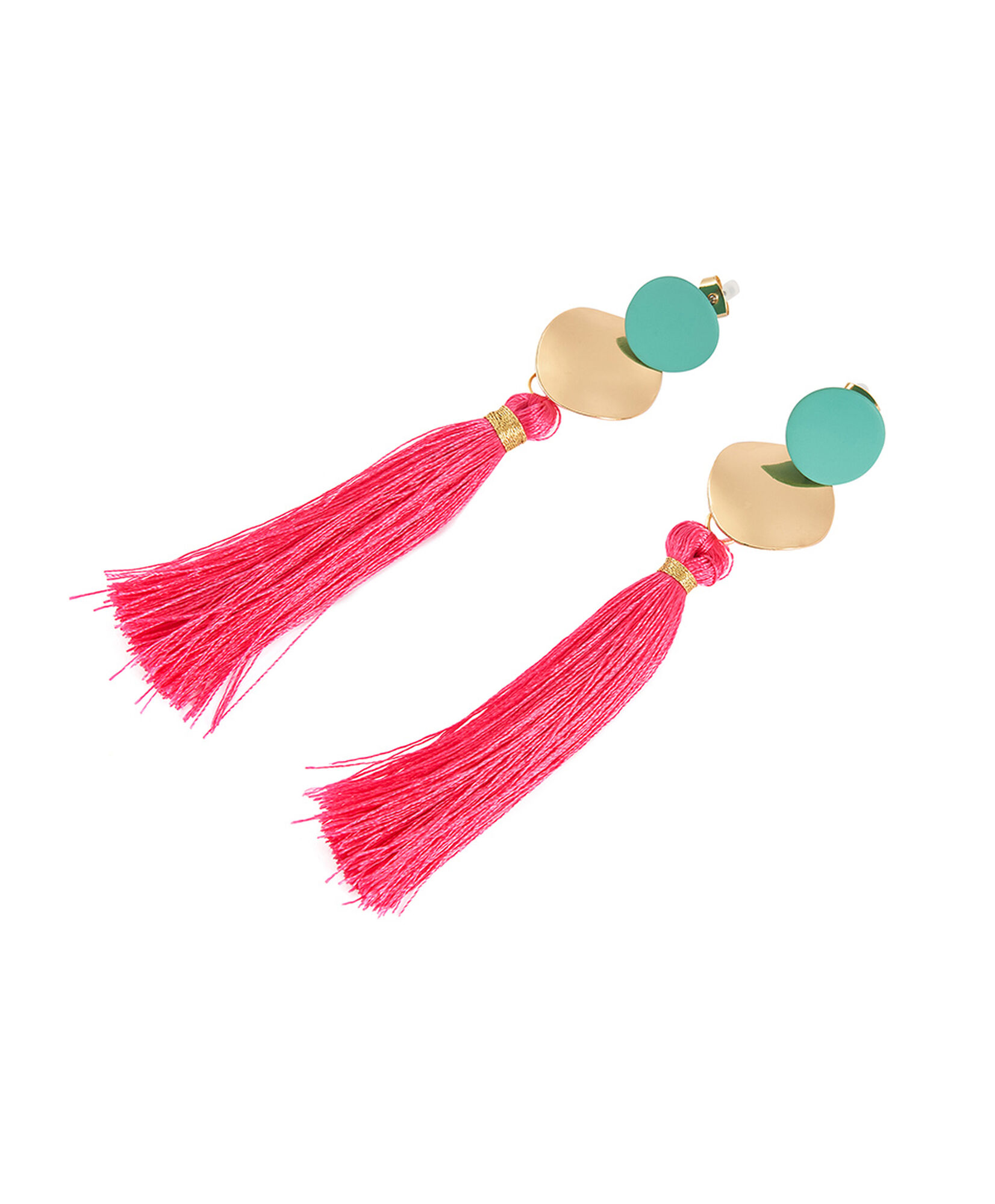 Aros mujer hilos fucsia Aros mujer hilos fucsia