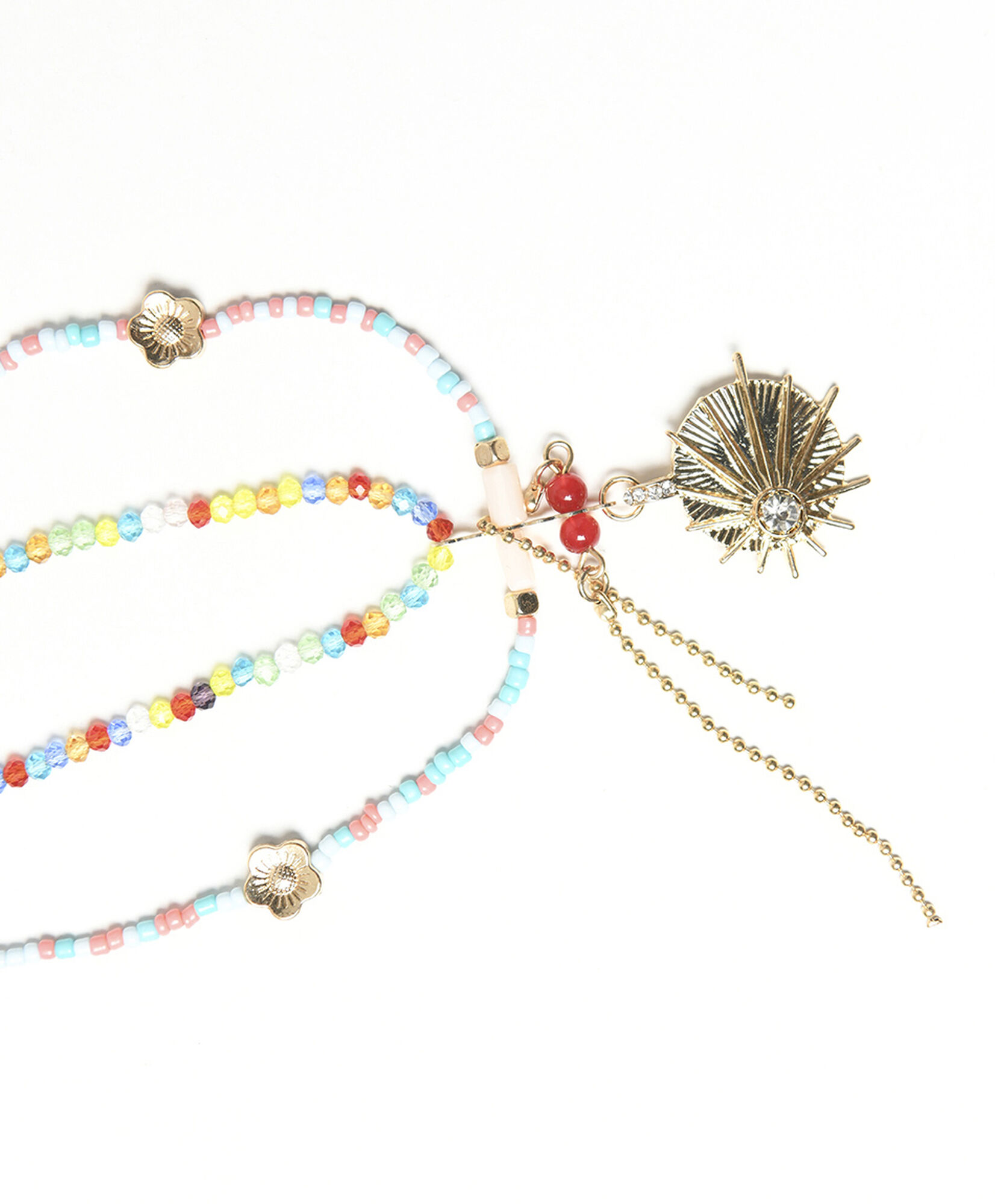 Collar mujer mostacillas colores Collar mujer mostacillas colores