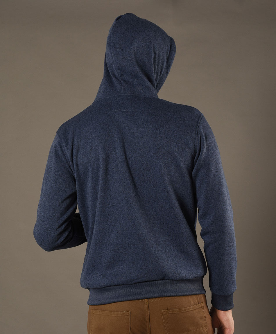 Poleron cierre capucha