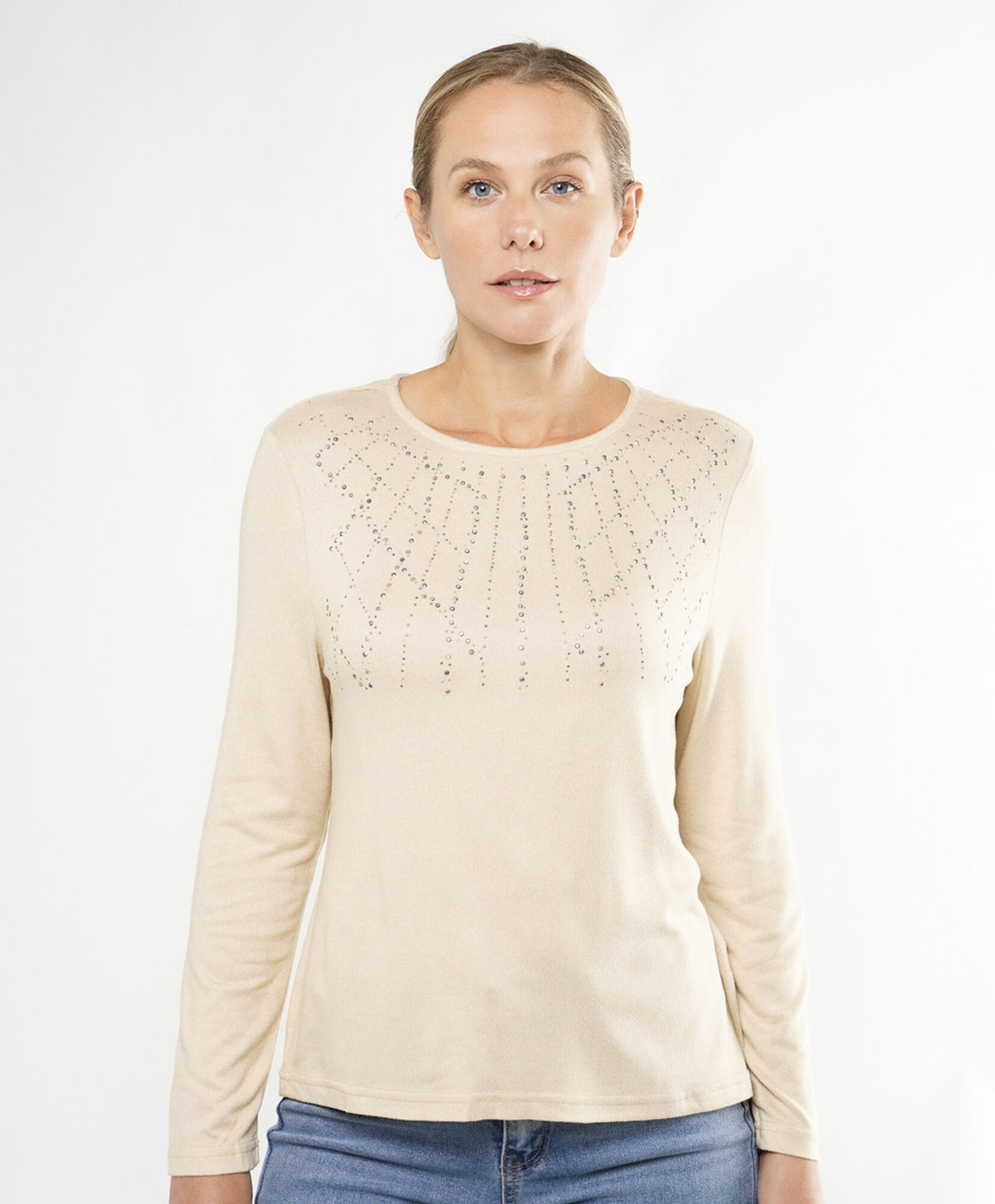 Polera mujer brillos Polera mujer brillos