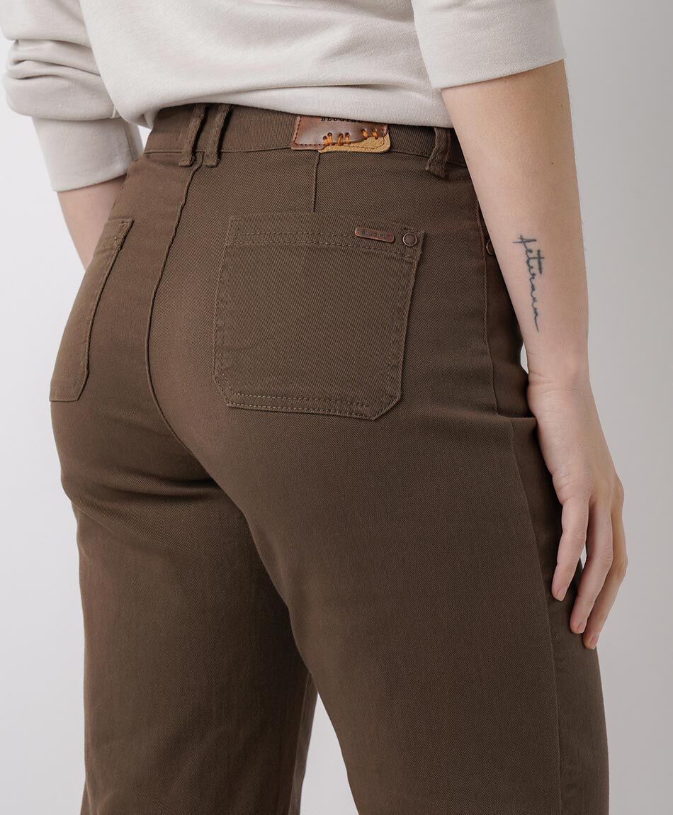 Jeans mujer chocolate