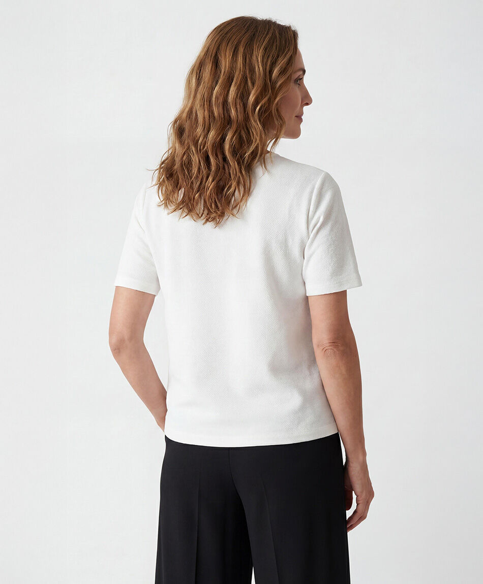 Polera mujer textura