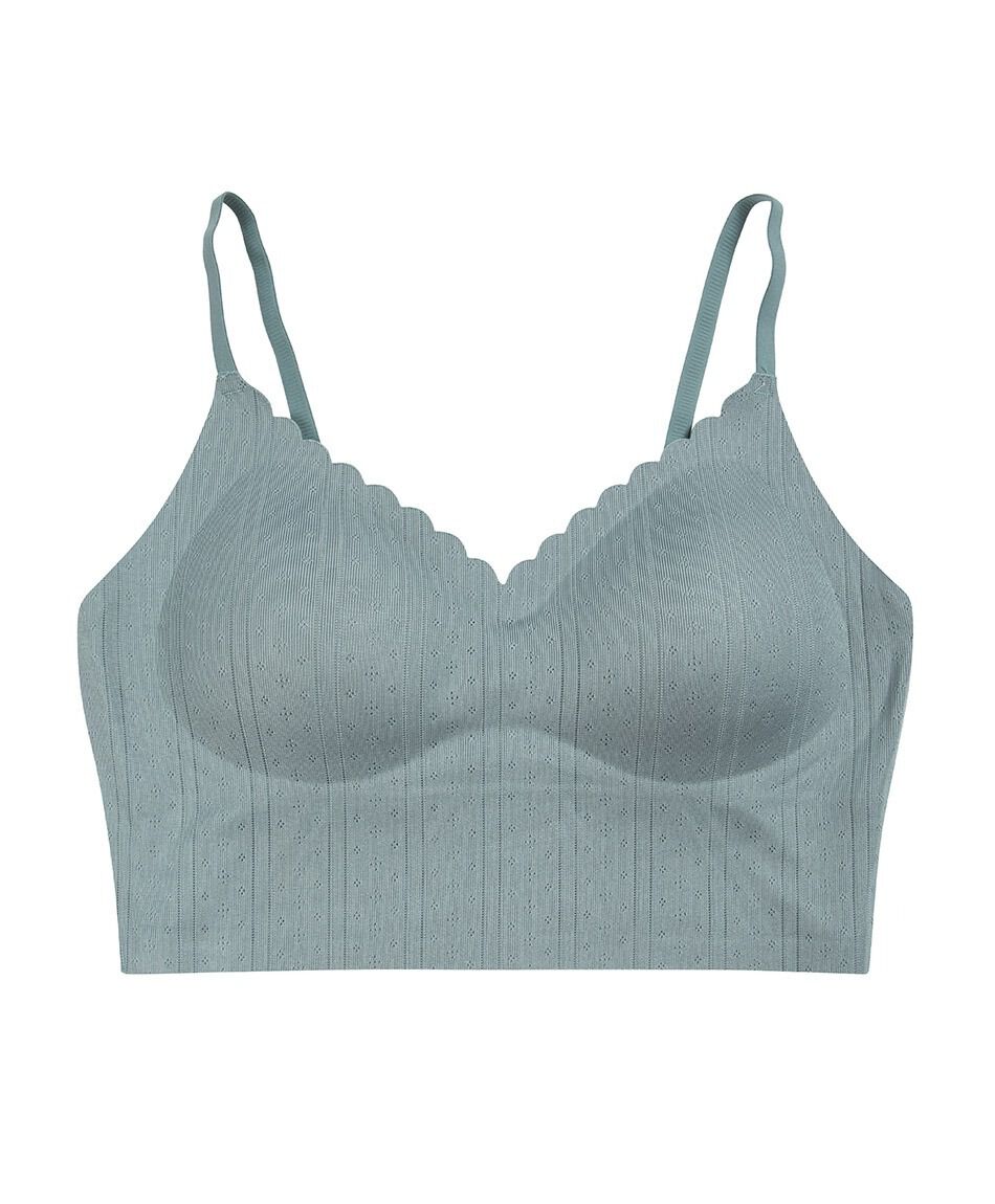 Bralette mujer seamless jacquard