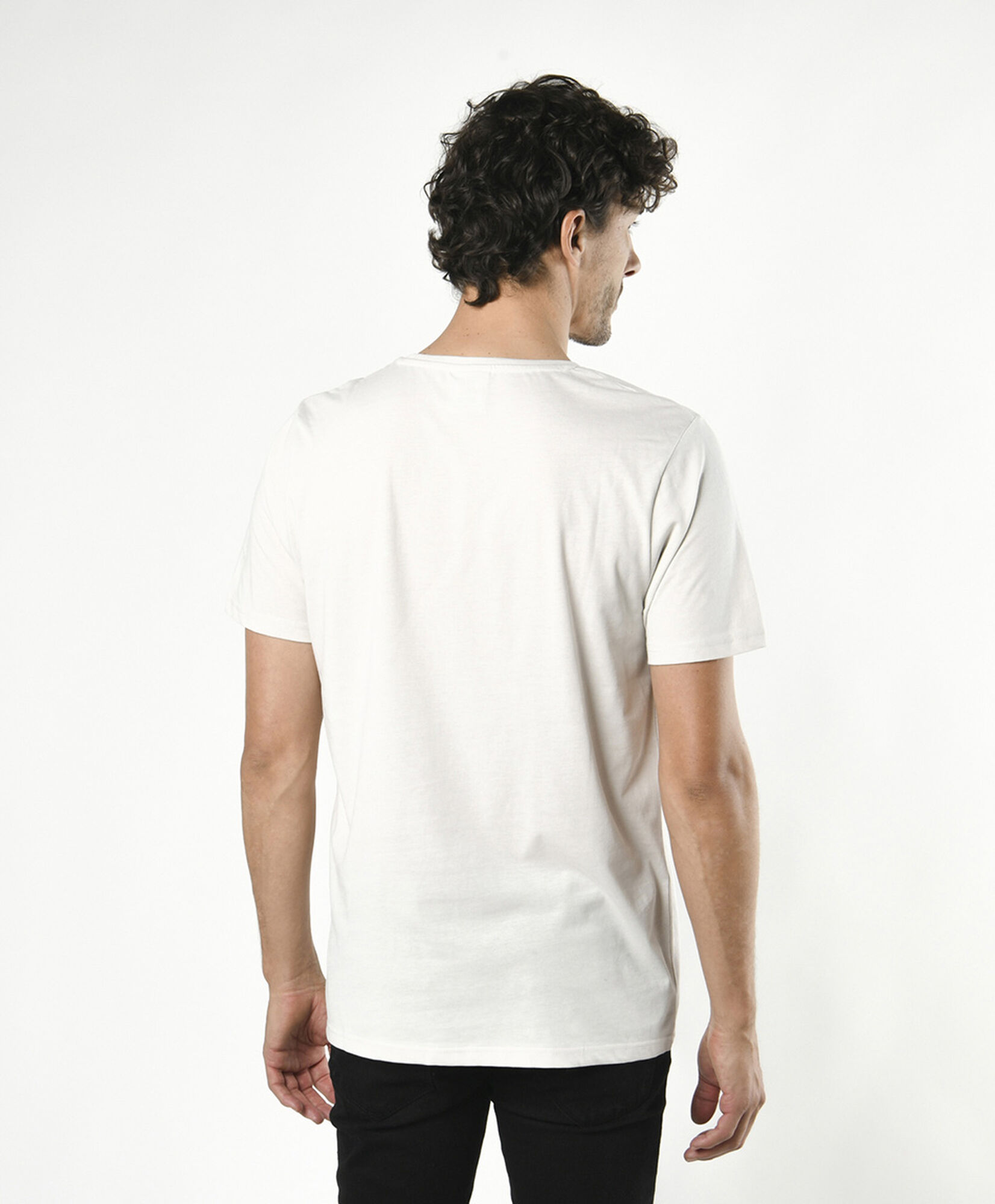 Polera hombre huella Polera hombre huella
