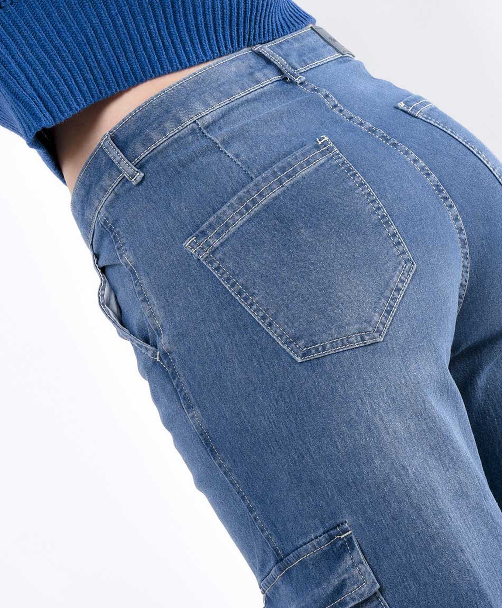 Jeans mujer cargo Jeans mujer cargo