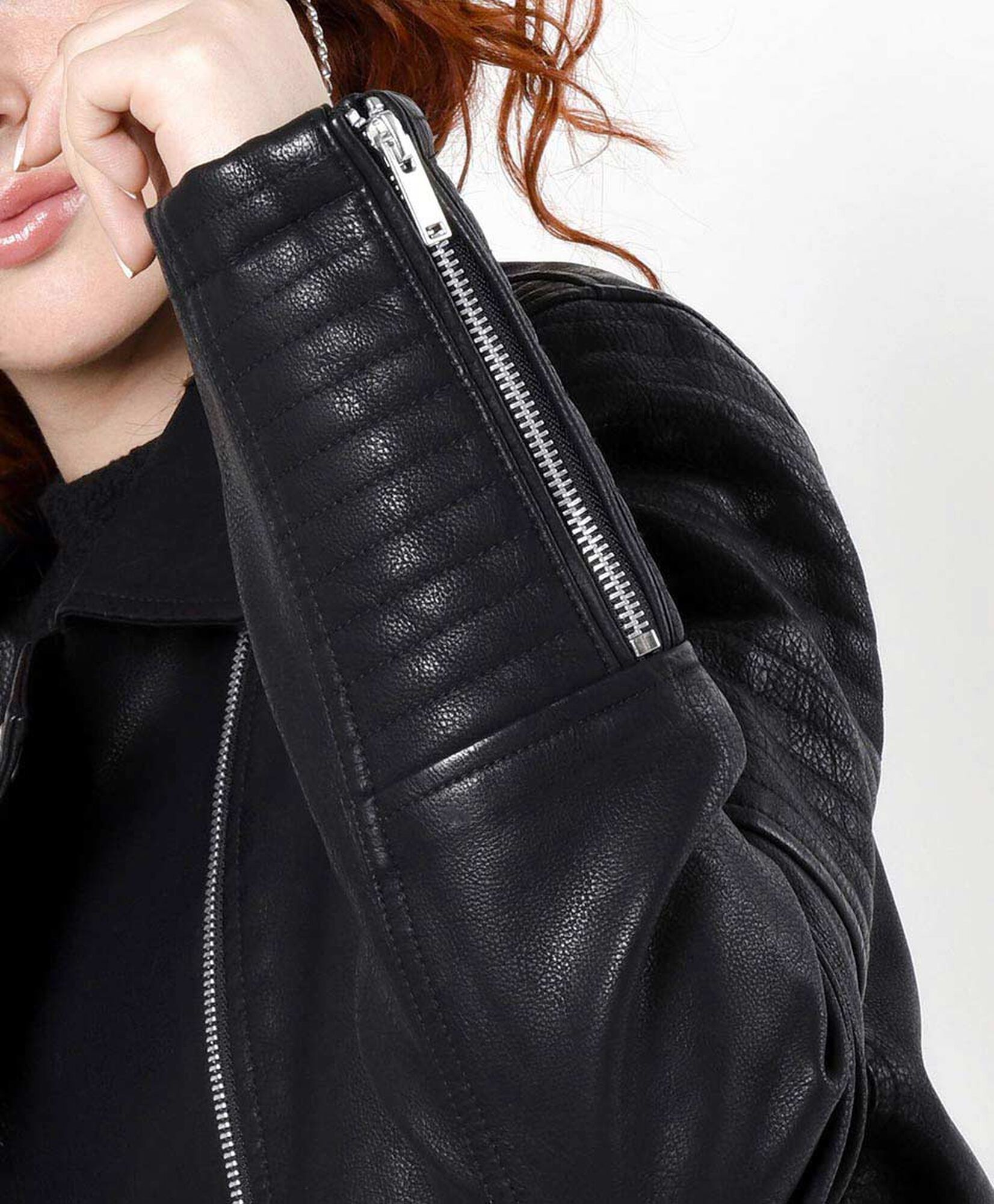 Chaqueta mujer biker acolchada Chaqueta mujer biker acolchada