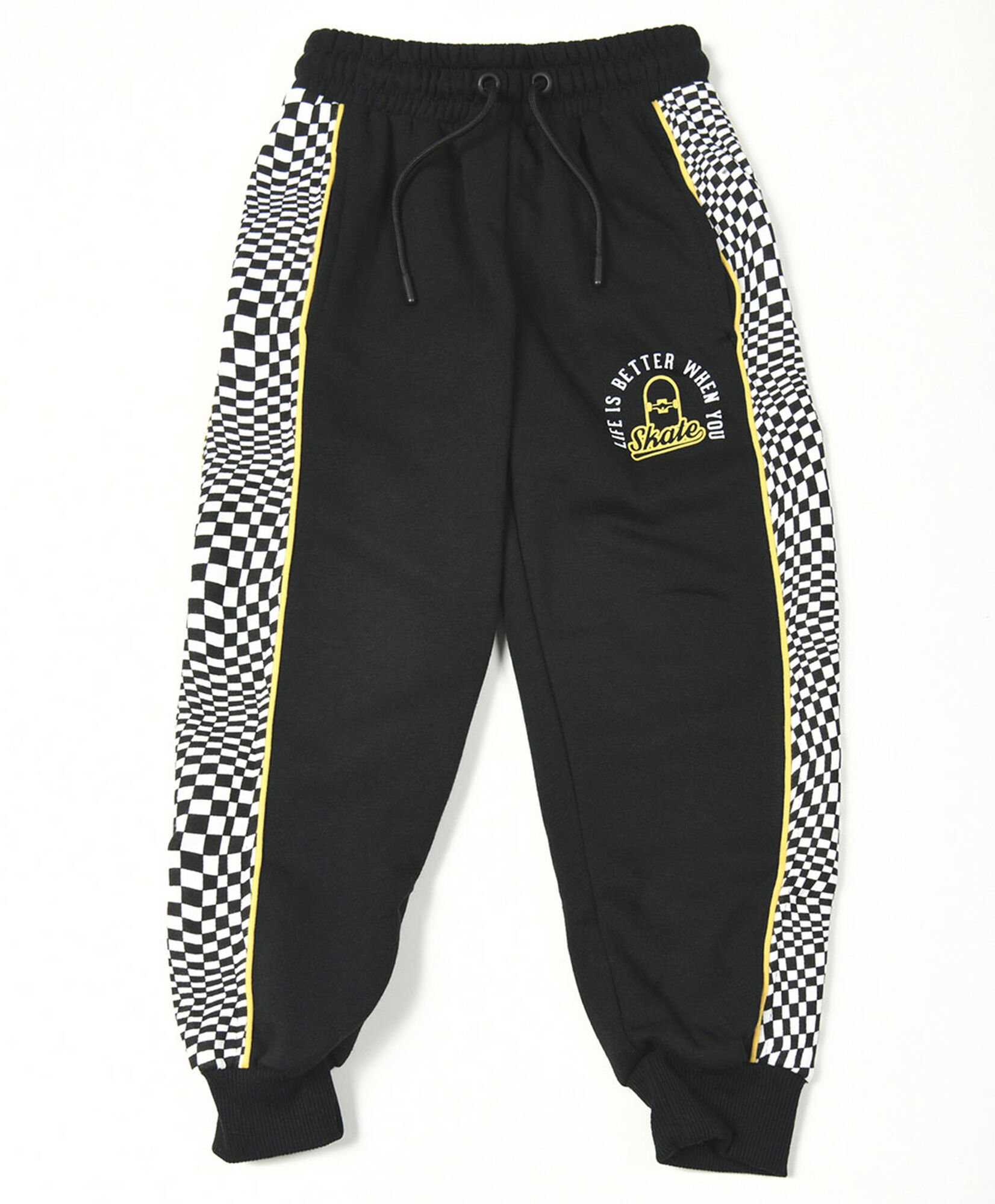 Pantalón de buzo niño cuadritos Pantalón de buzo niño cuadritos
