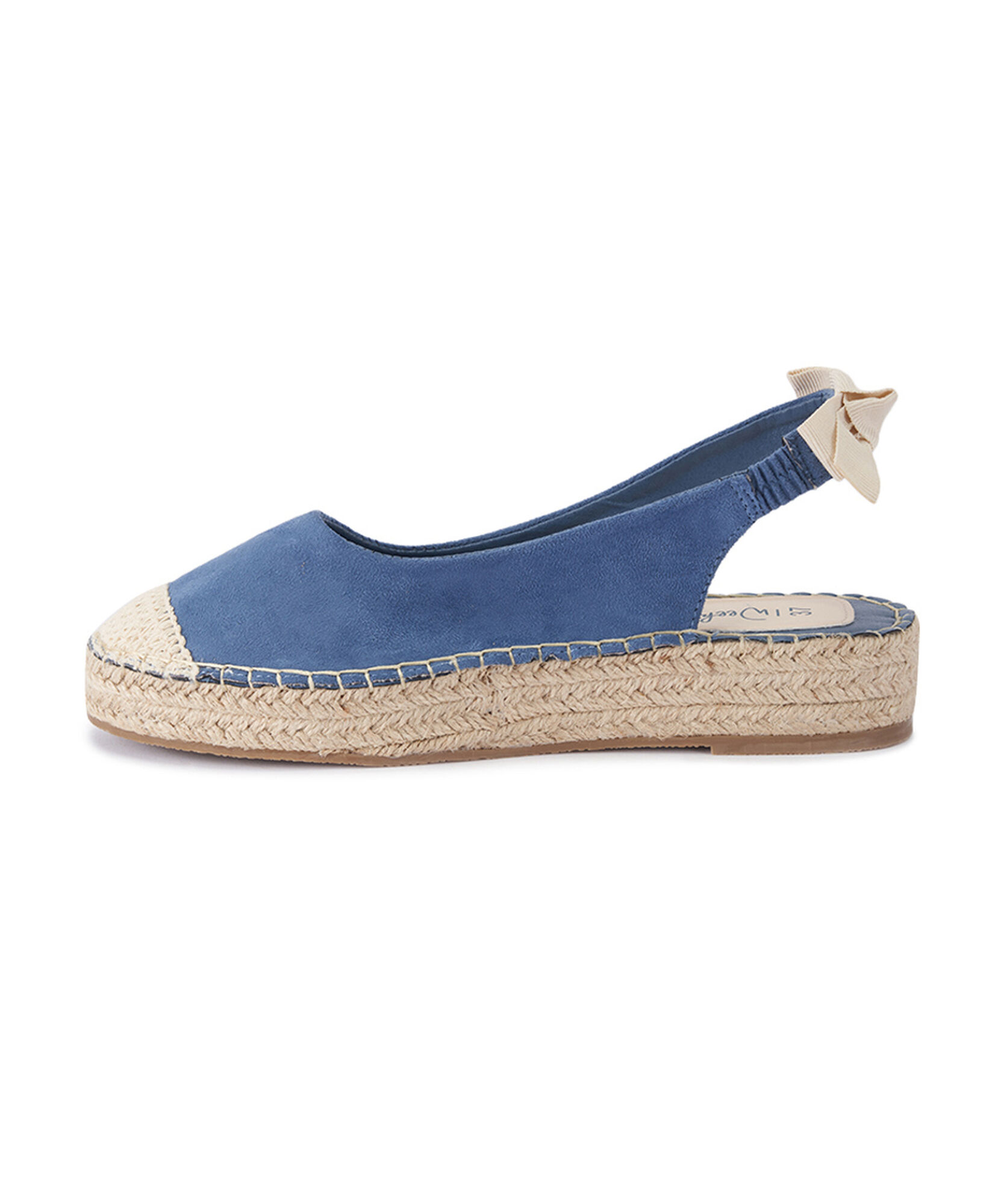 Zapato mujer rafia azul Zapato mujer rafia azul
