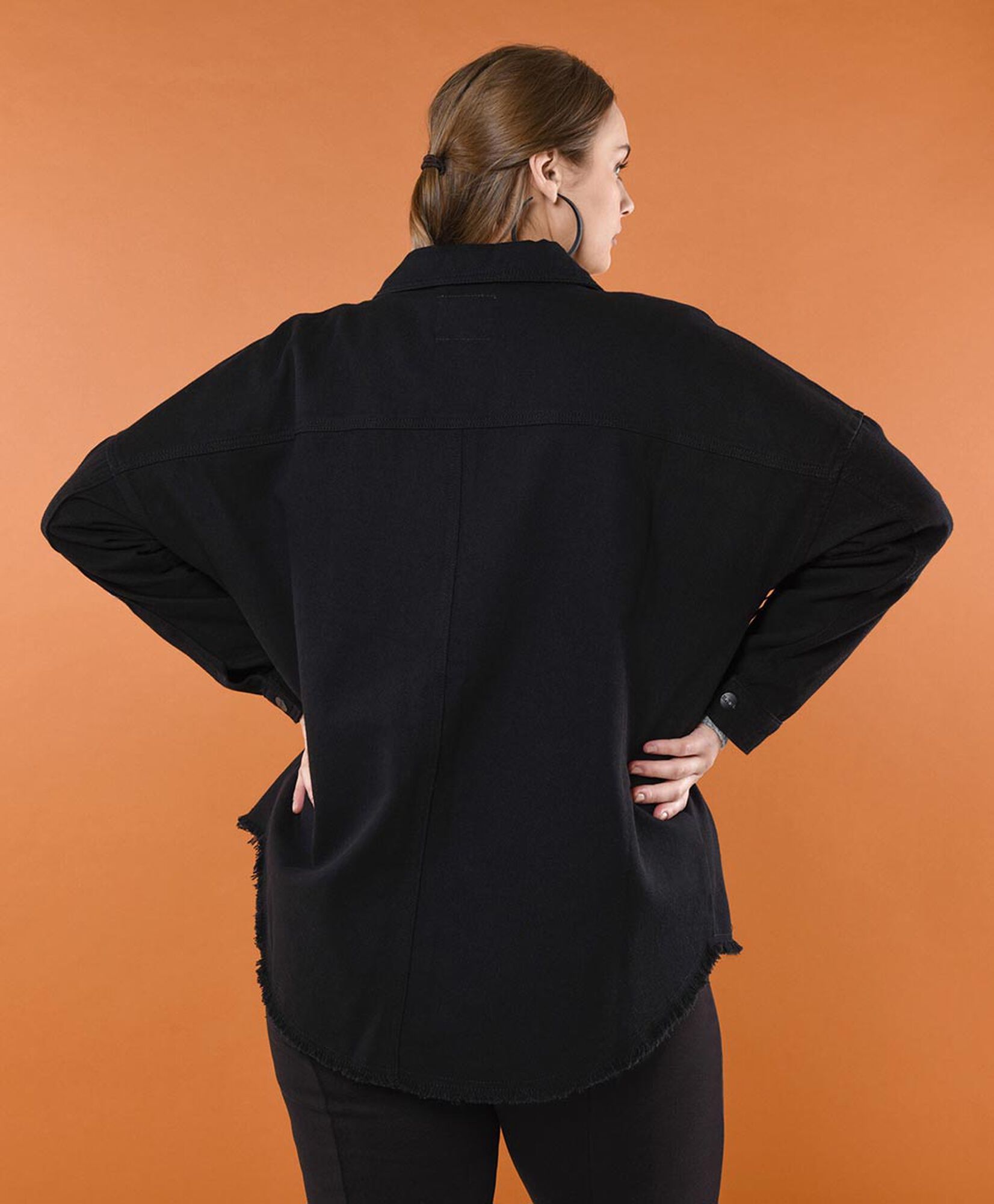 Chaqueta mujer denim flecos Chaqueta mujer denim flecos