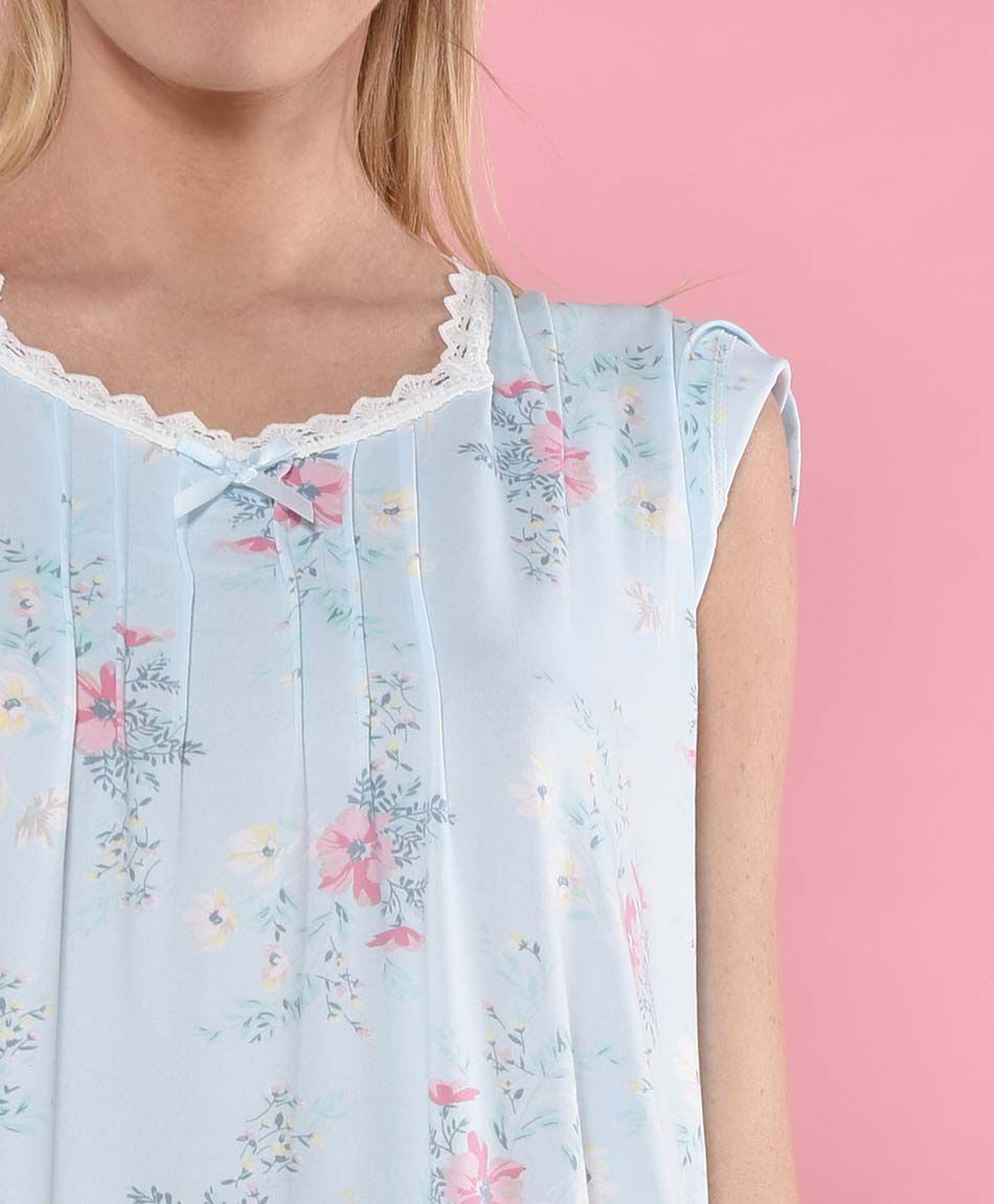 Camisola larga cuello en v