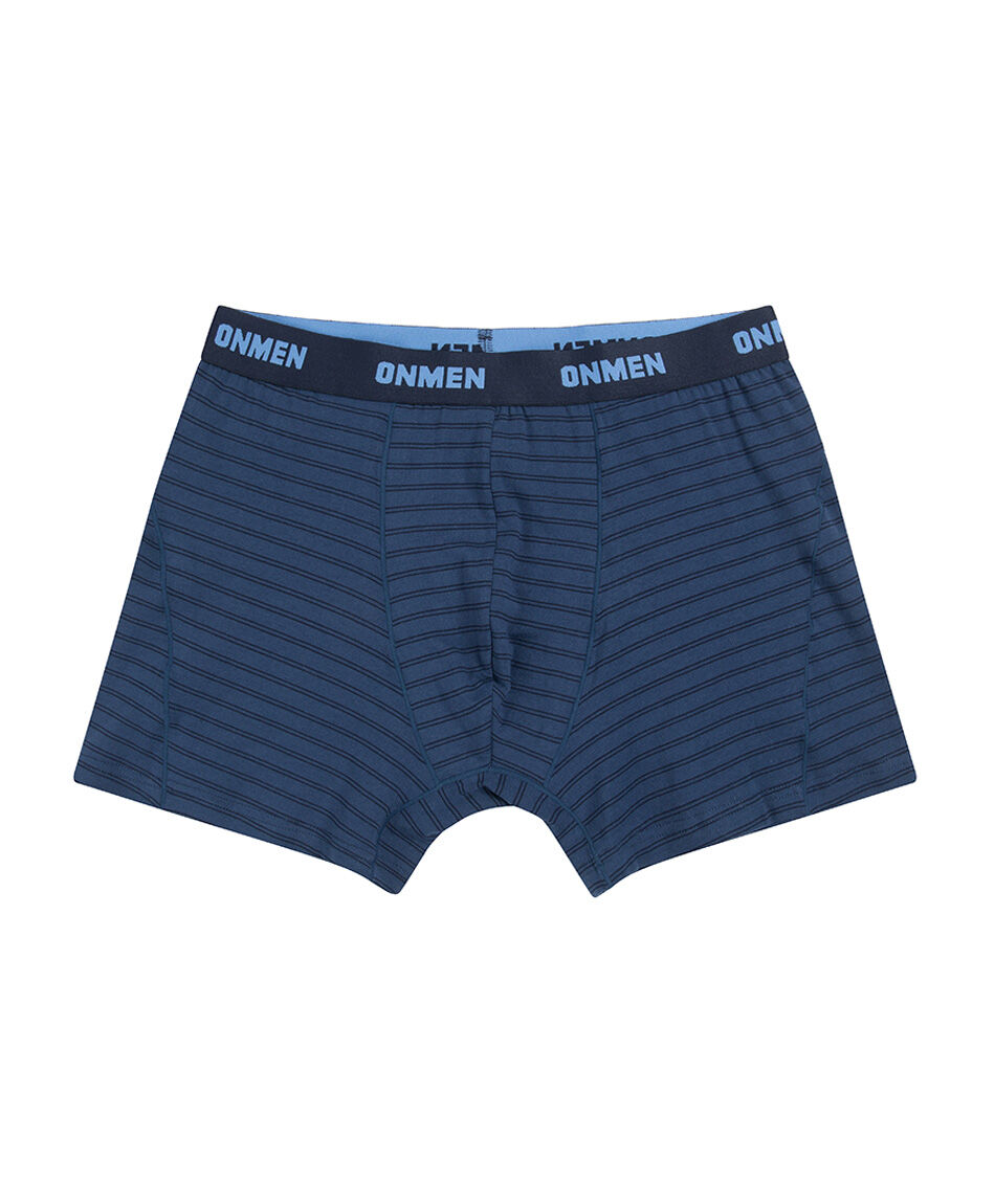 Pack 2 boxer hombre mix azul