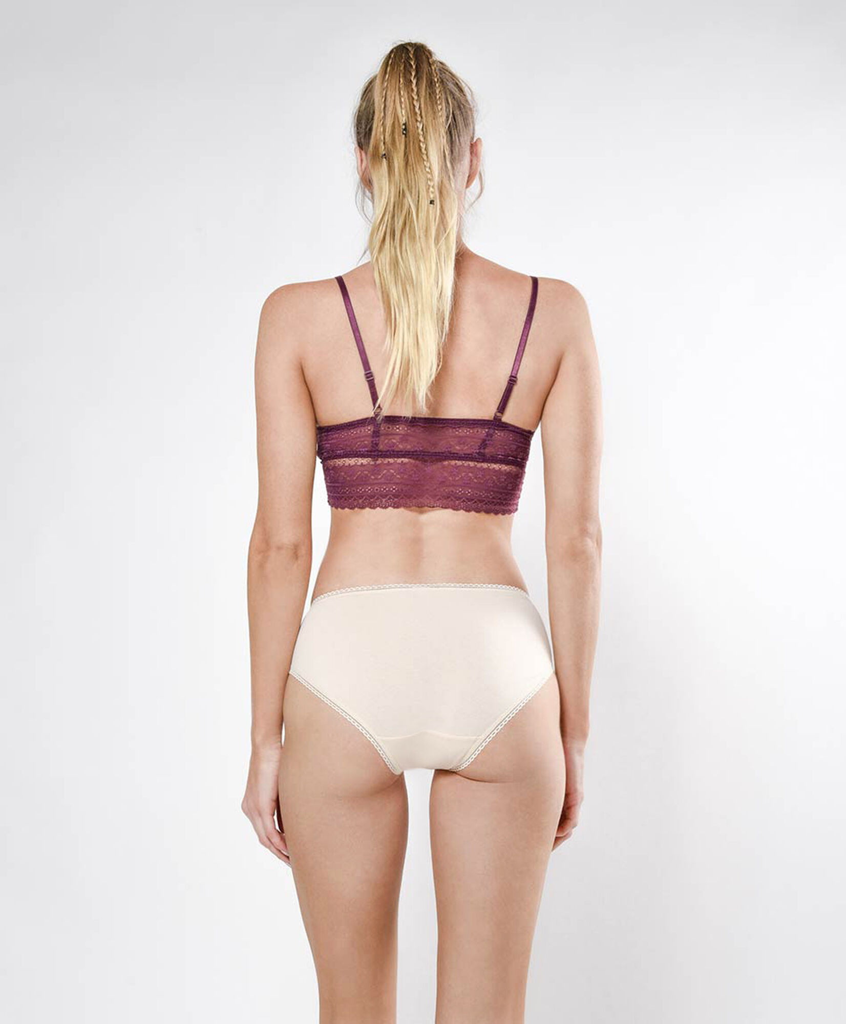 Bikini mujer liso encaje Bikini mujer liso encaje