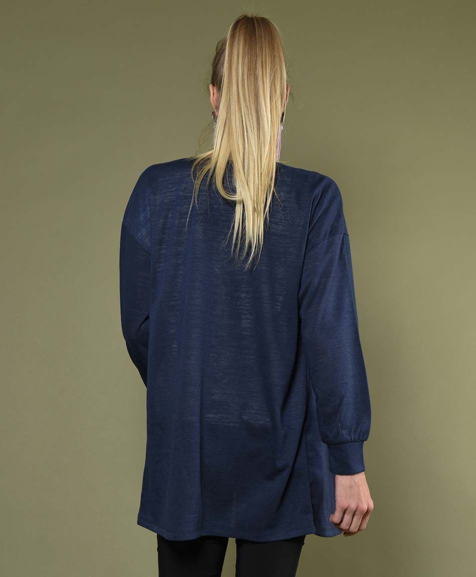 Tapado mujer abierto liso