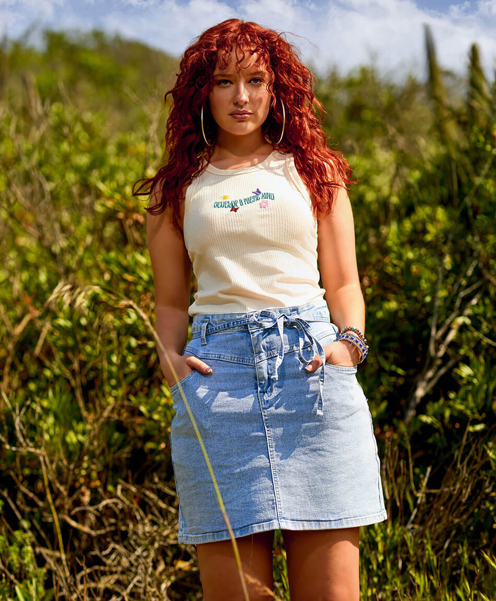 Mini falda mujer denim lazo Mini falda mujer denim lazo