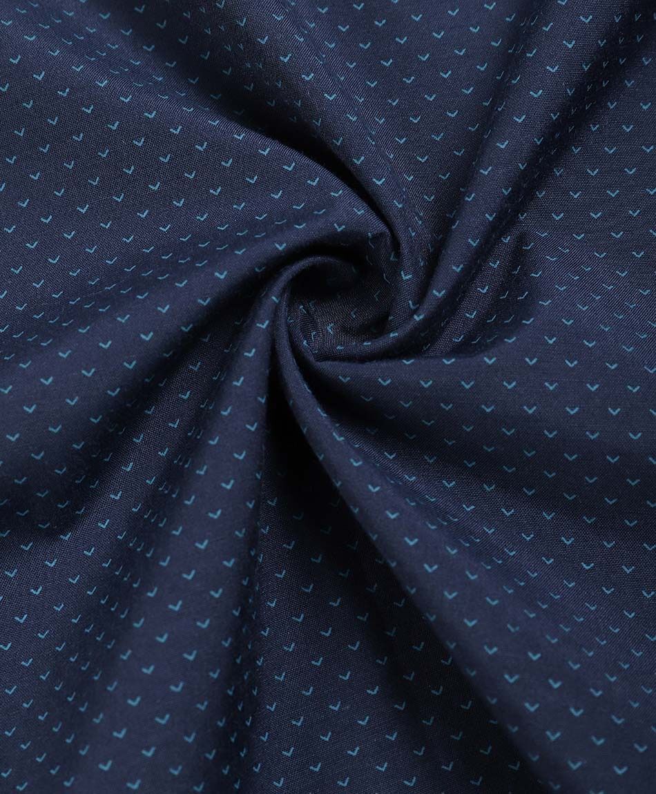 Camisa hombre dise&ntilde;o formal azul