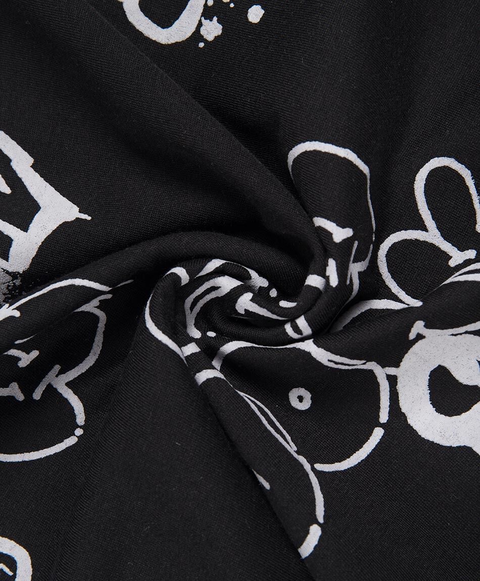 Polera ni&ntilde;o manga larga graffiti