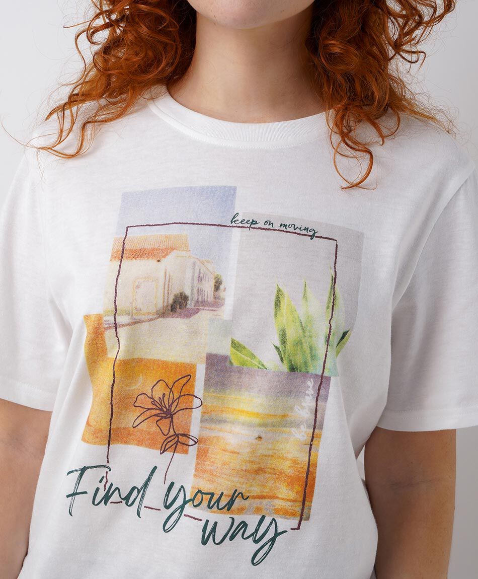 Polera mujer estampados