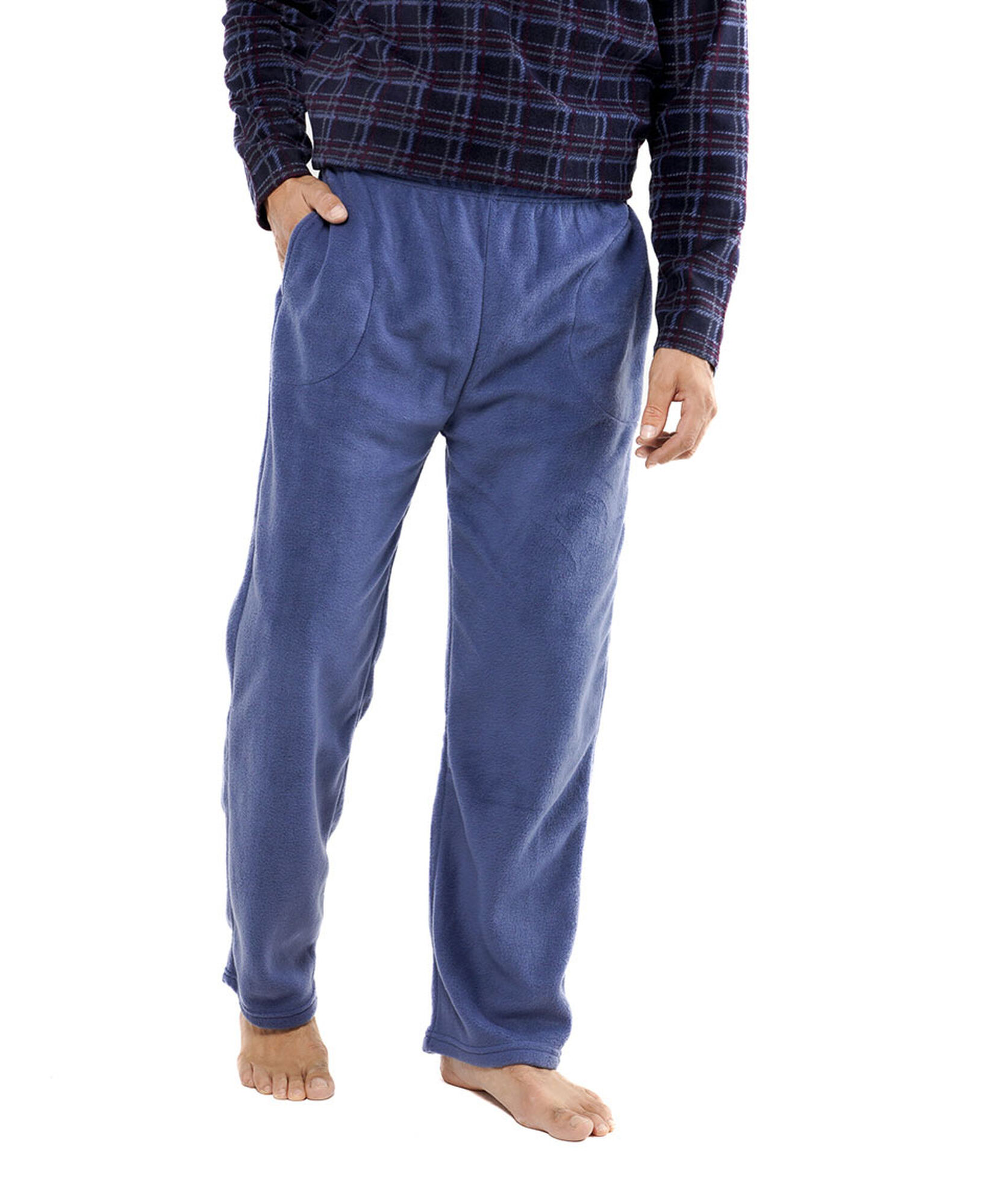 Pijama hombre polar cuadros Pijama hombre polar cuadros