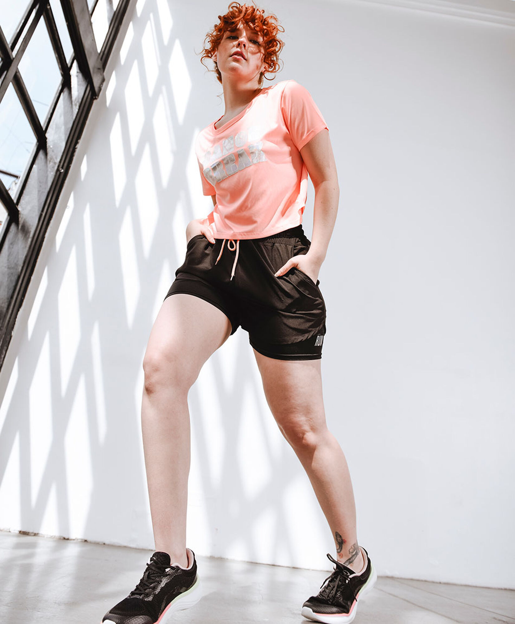 Short deportivo mujer doble Short deportivo mujer doble