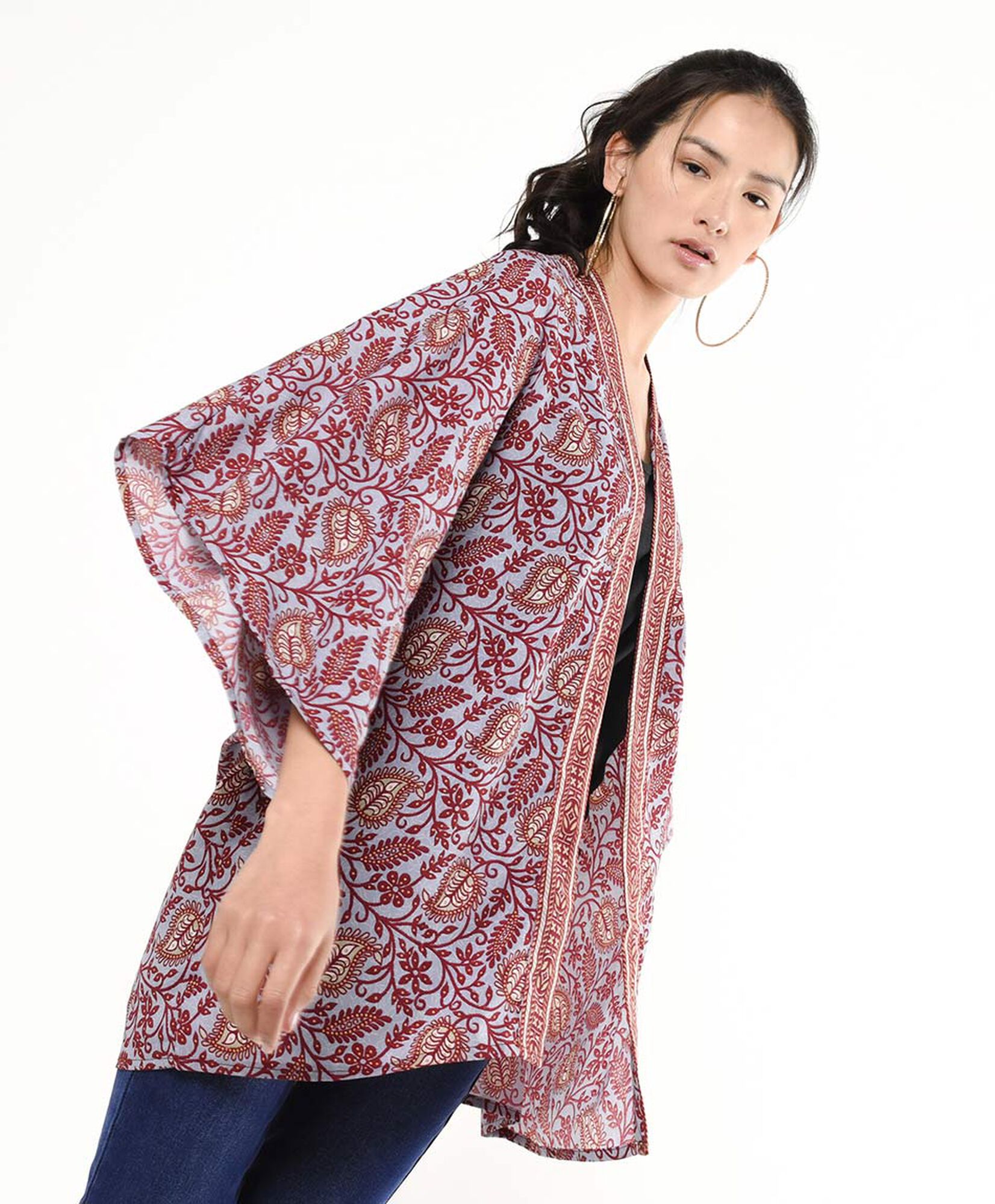 Kimono mujer manga ancha Kimono mujer manga ancha