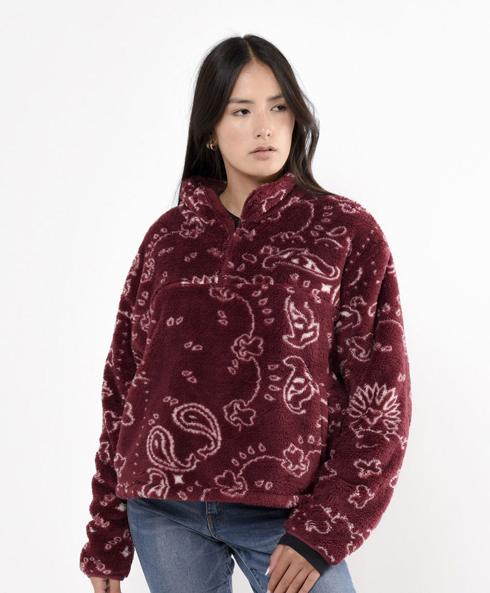 Polar mujer print paisley Polar mujer print paisley