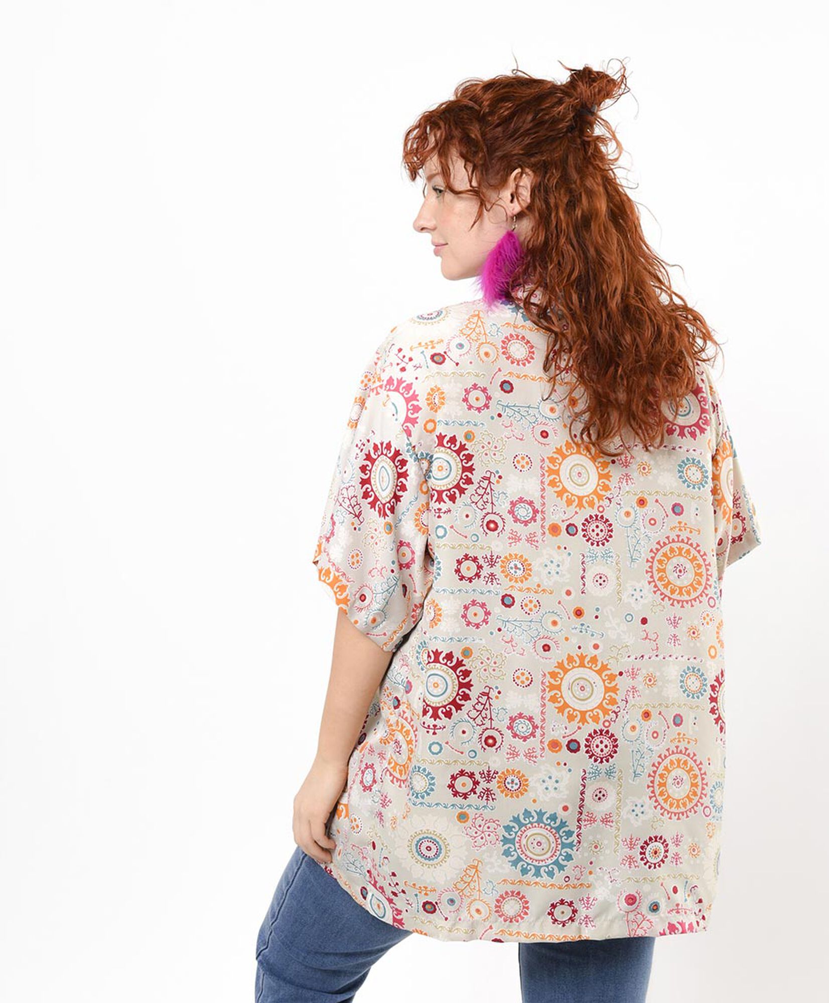 Kimono mujer estampado soles Kimono mujer estampado soles