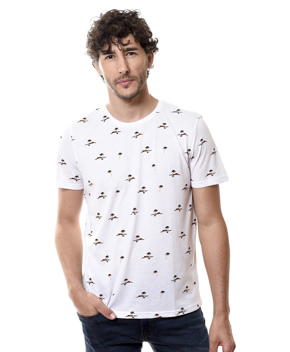 Polera estampada