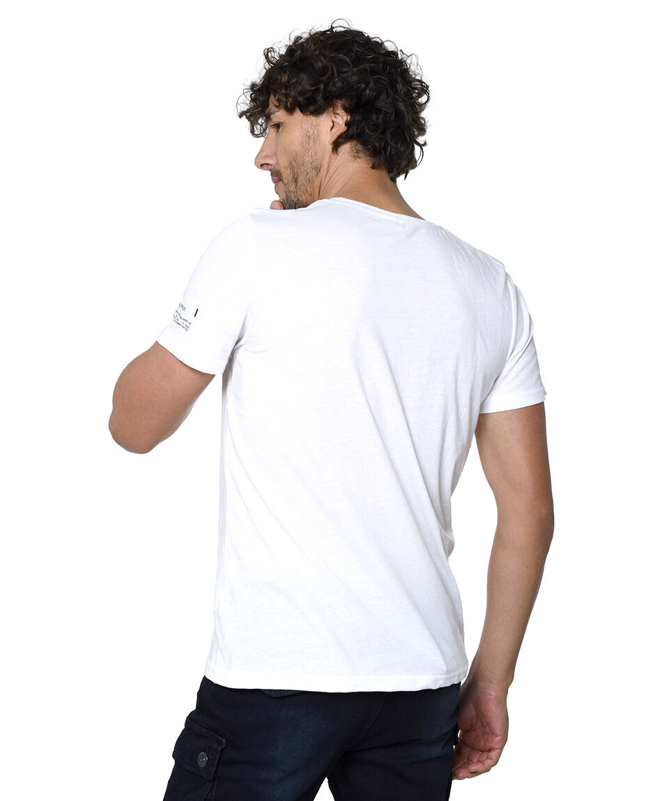 Polera estampada