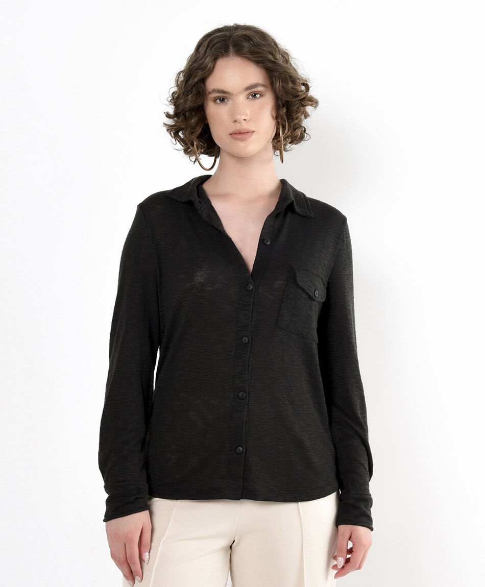 Blusa mujer jaspeada