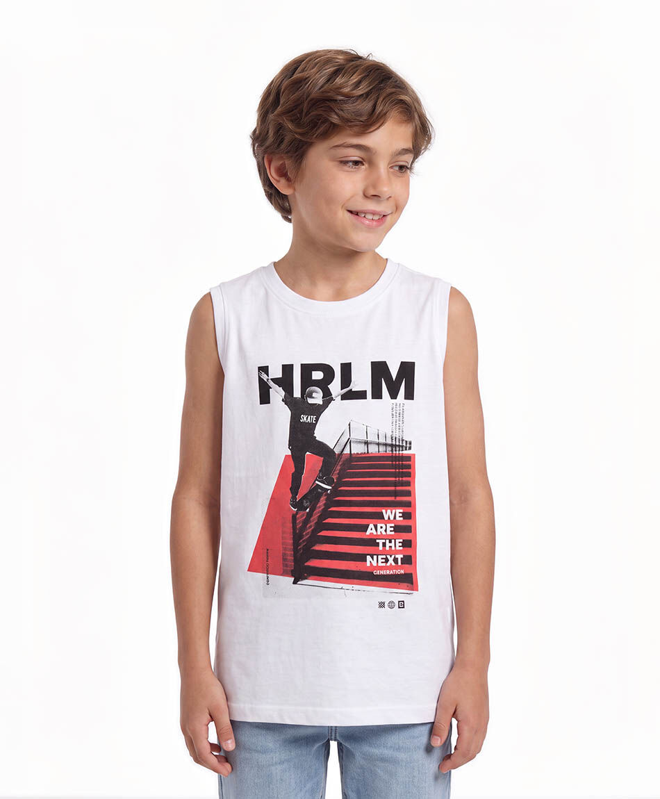 Polera ni&ntilde;o skate generation