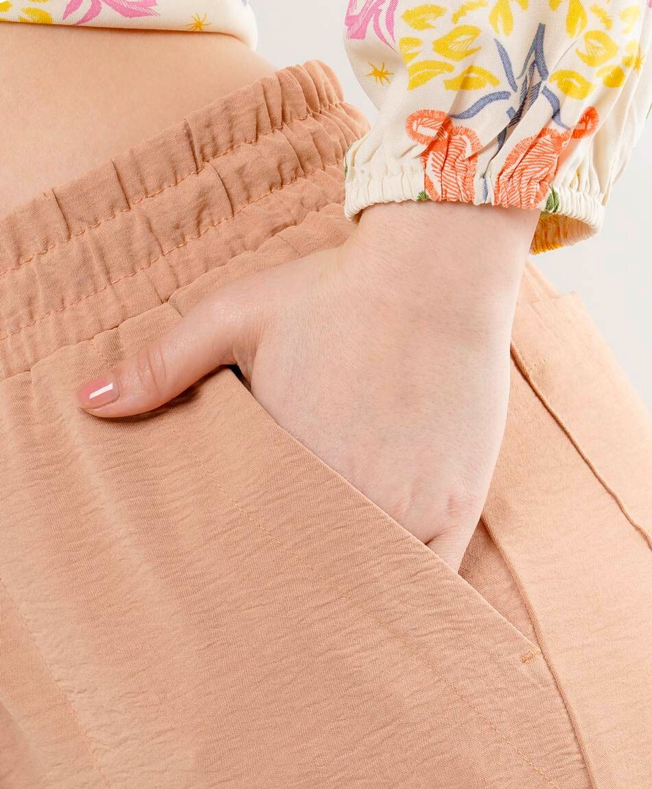 Pantal&oacute;n mujer liso cord&oacute;n