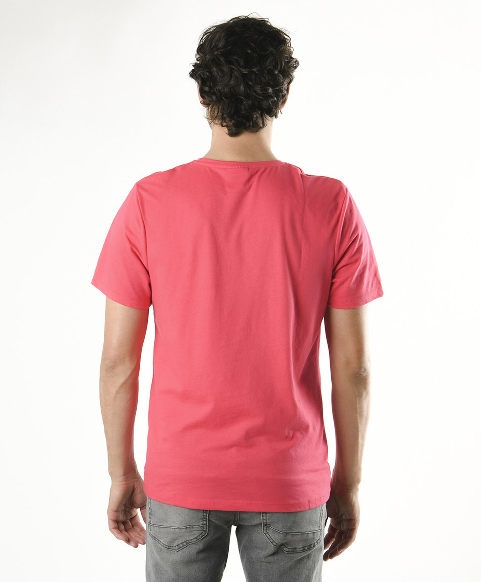 Polera hombre estampada frontal Polera hombre estampada frontal