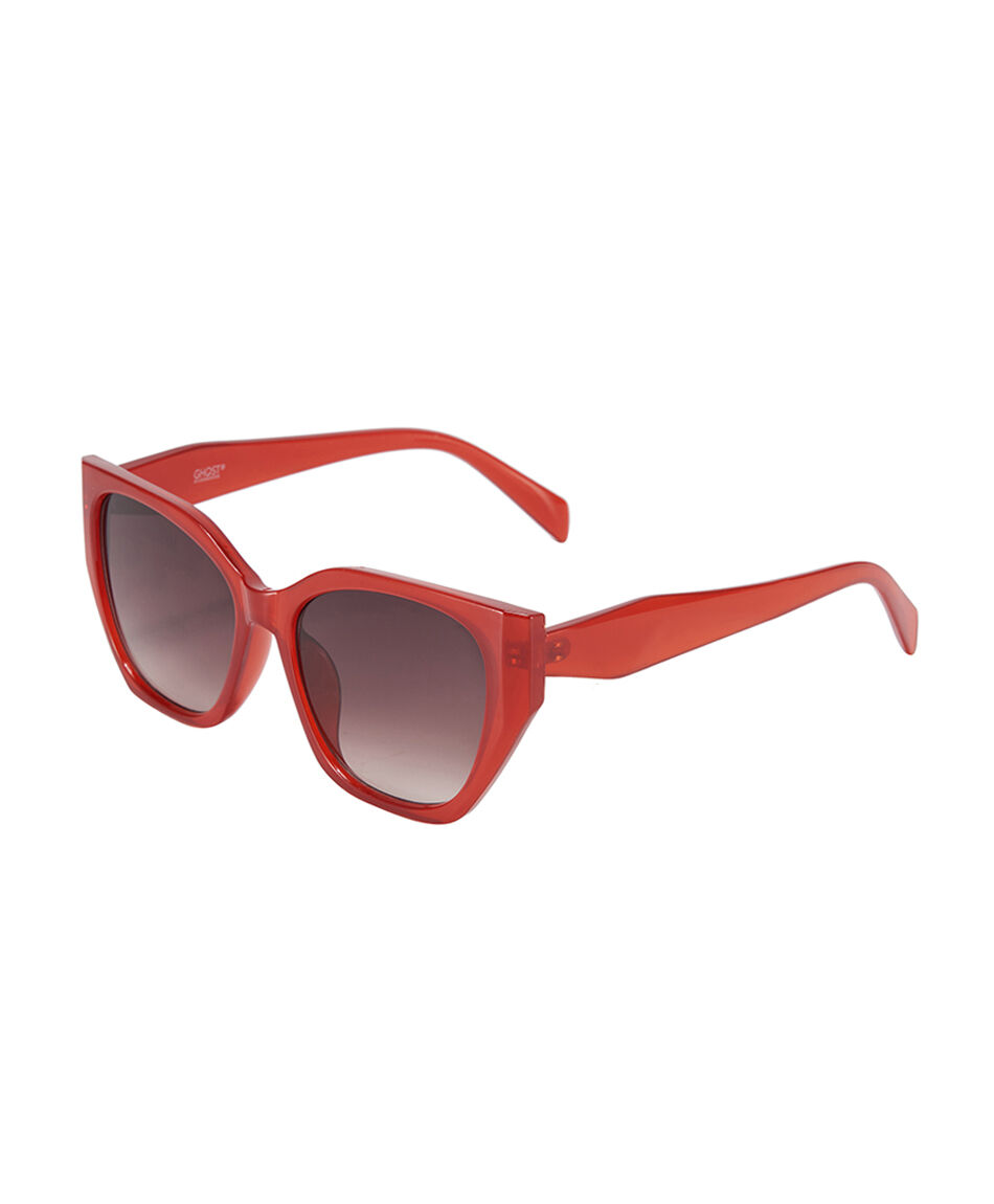 Lentes mujer rojo