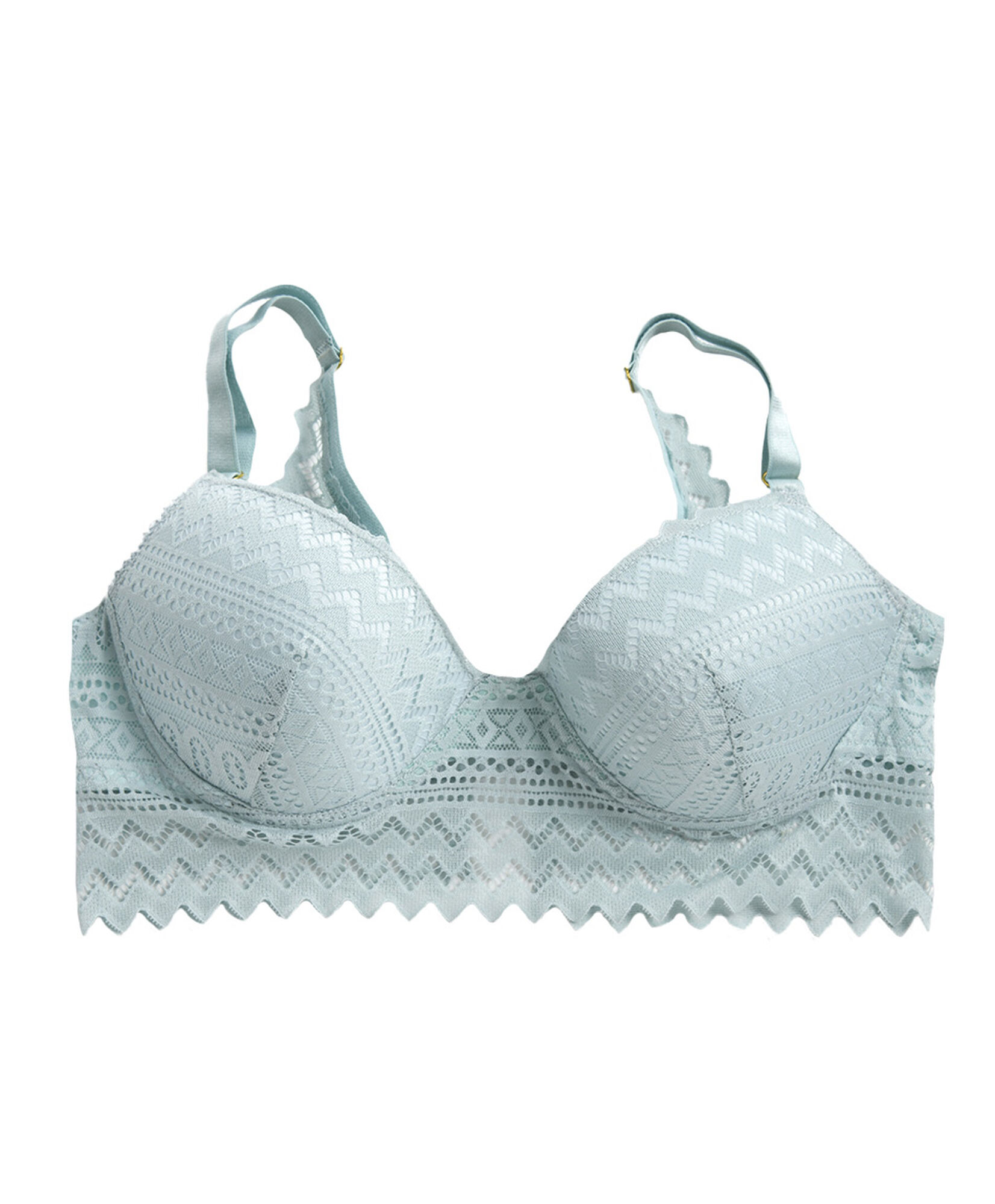 Sostén mujer encaje zigzag Sostén mujer encaje zigzag