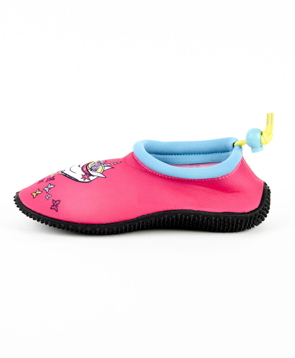 Zapato de agua ni&ntilde;a estampado unicornio