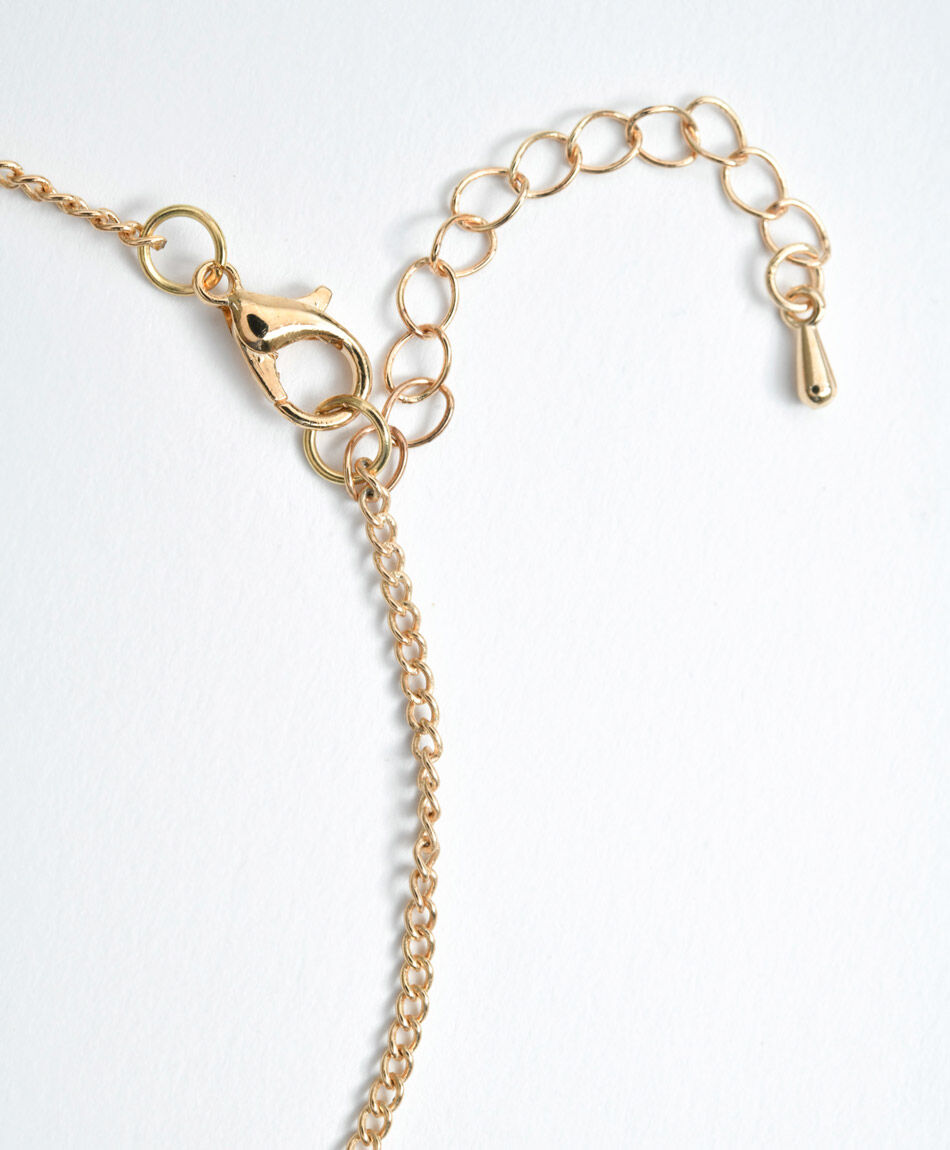 Set collar + aros mujer c&iacute;rculos 3 piezas