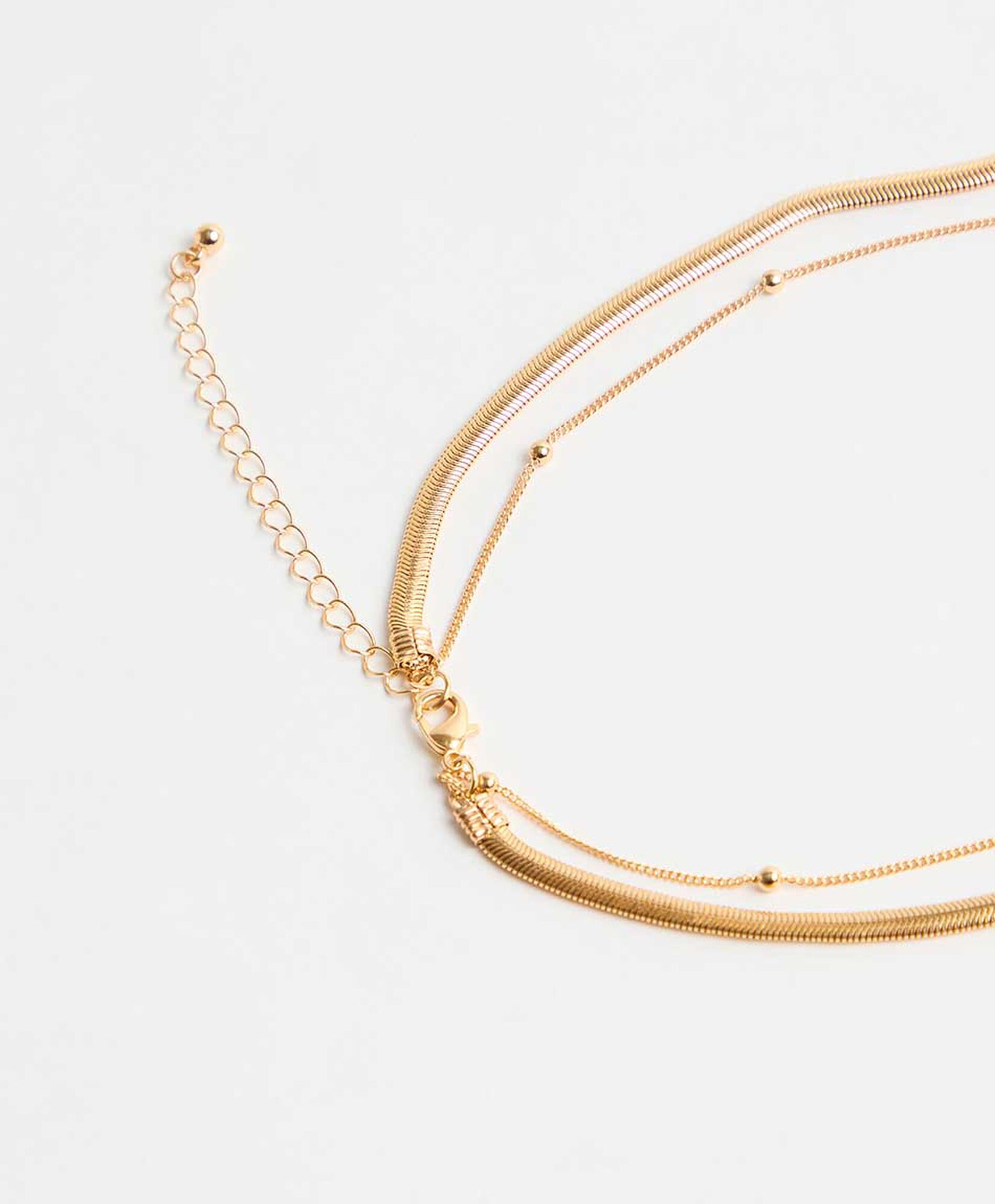 Collar mujer doble gold Collar mujer doble gold