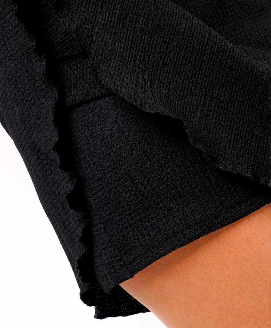 Mini falda mujer short elasticada