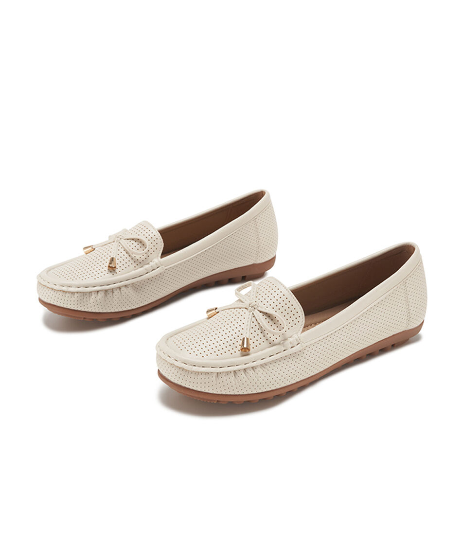 Mocas&iacute;n mujer comfort puntos